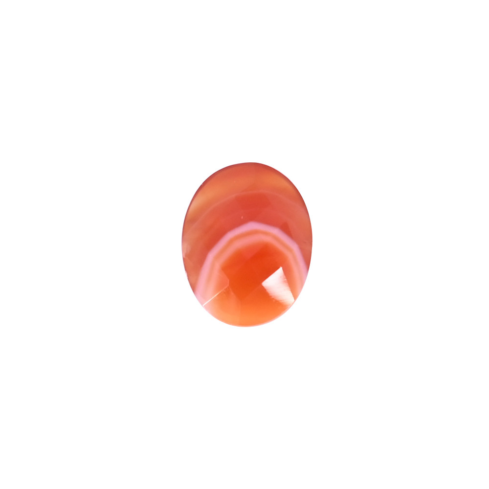 Image of Natural Red Sard Onyx 7.6 Carat 18x14mm Oval Shape Loose Gemstone