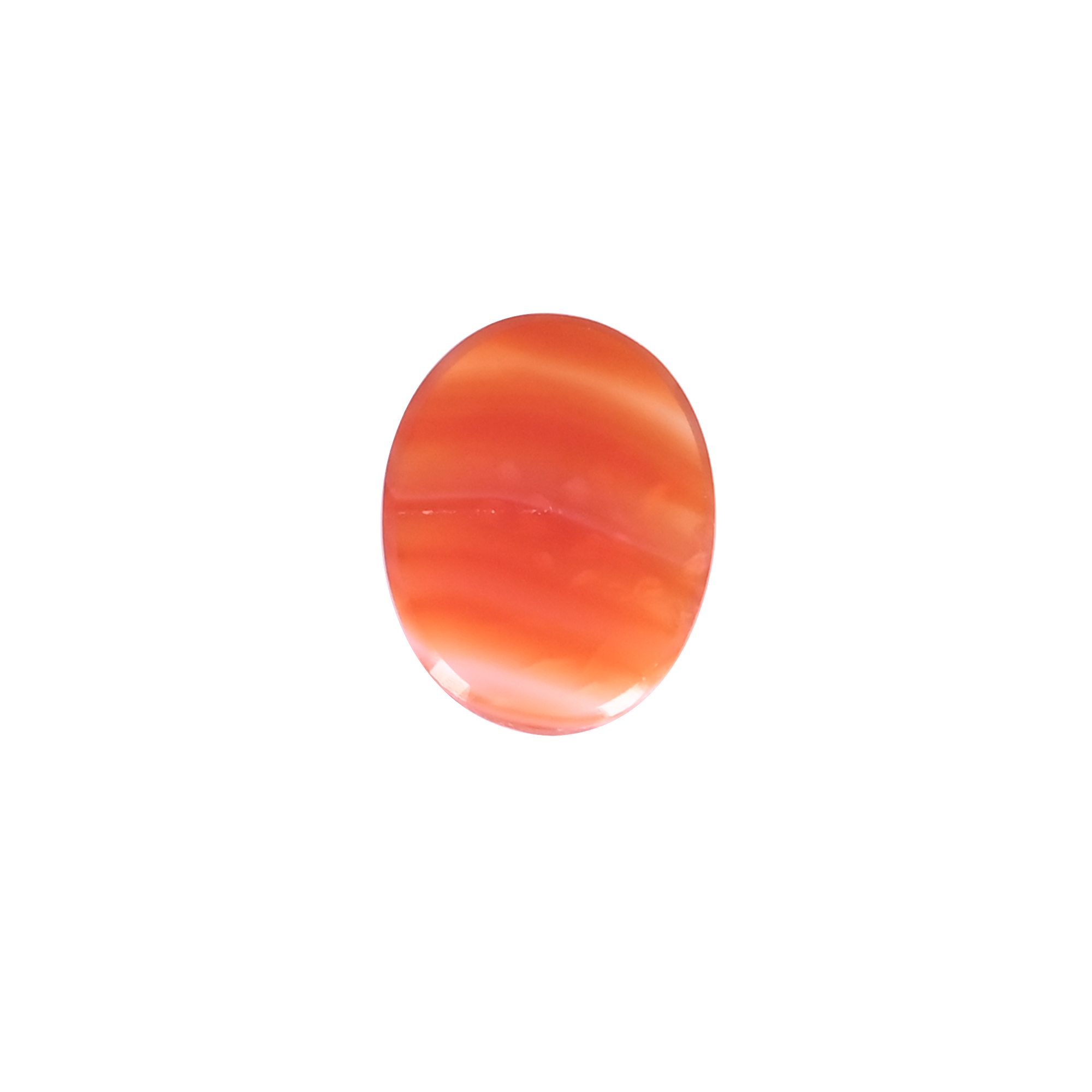Natural Red Sard Onyx 76 Carat 18x14mm Oval Shape Loose Gemstone