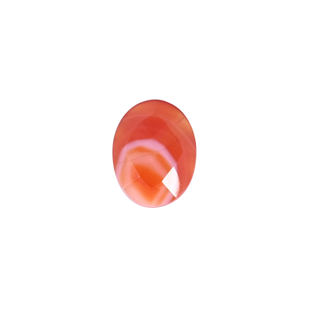 Image of Natural Red Sard Onyx 8.4 Carat 18x14mm Oval Shape Loose Gemstone