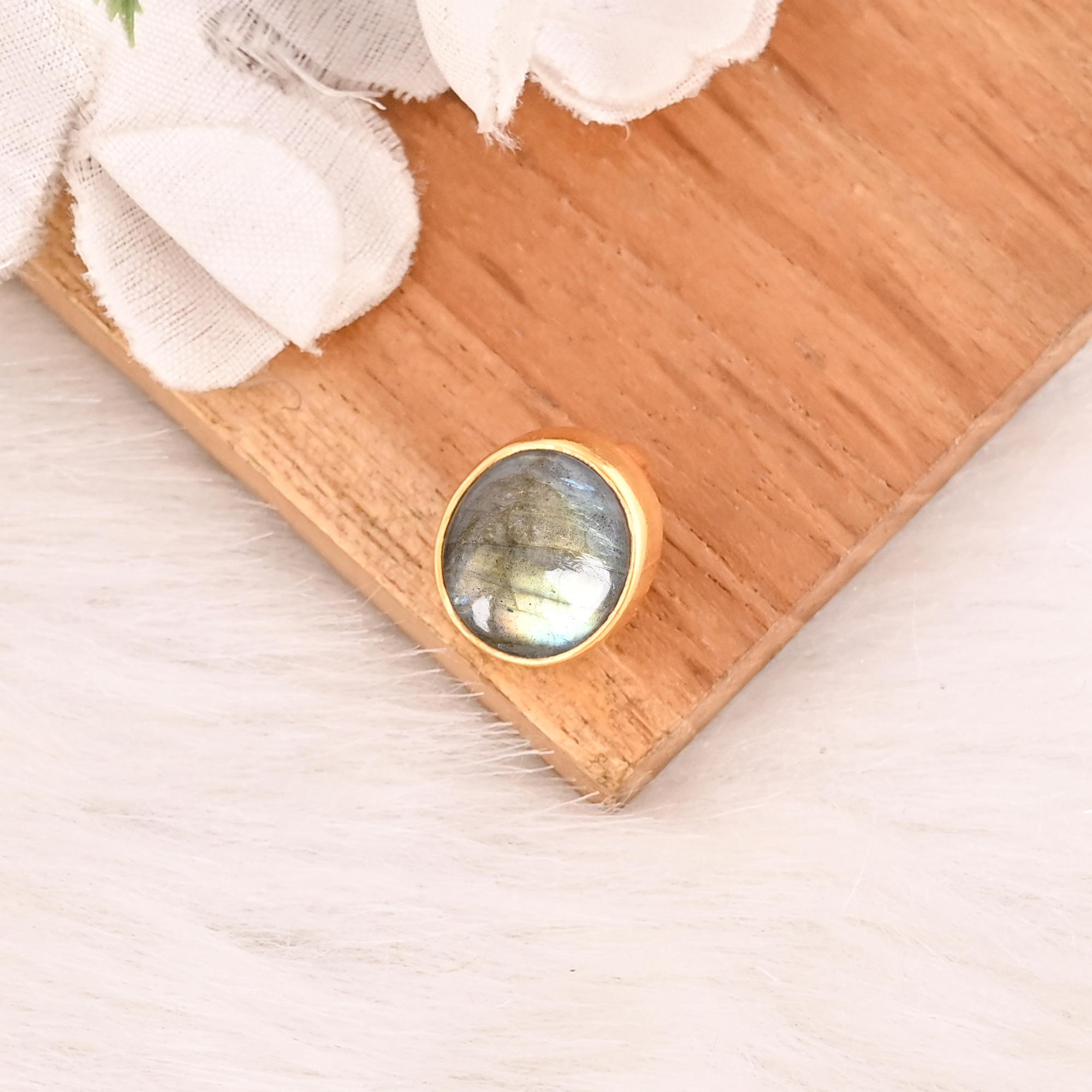 Natural Labradorite Gemstone 925 Sterling Silver Pendant Boho Jewelry for Unisex