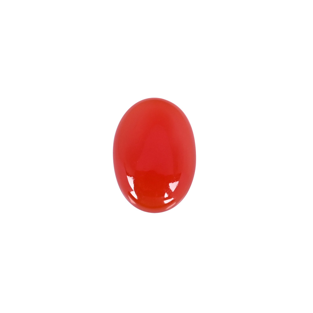 Image of Natural Red Onyx 16.0  Carat  23x17mm Oval Shape Loose Gemstone