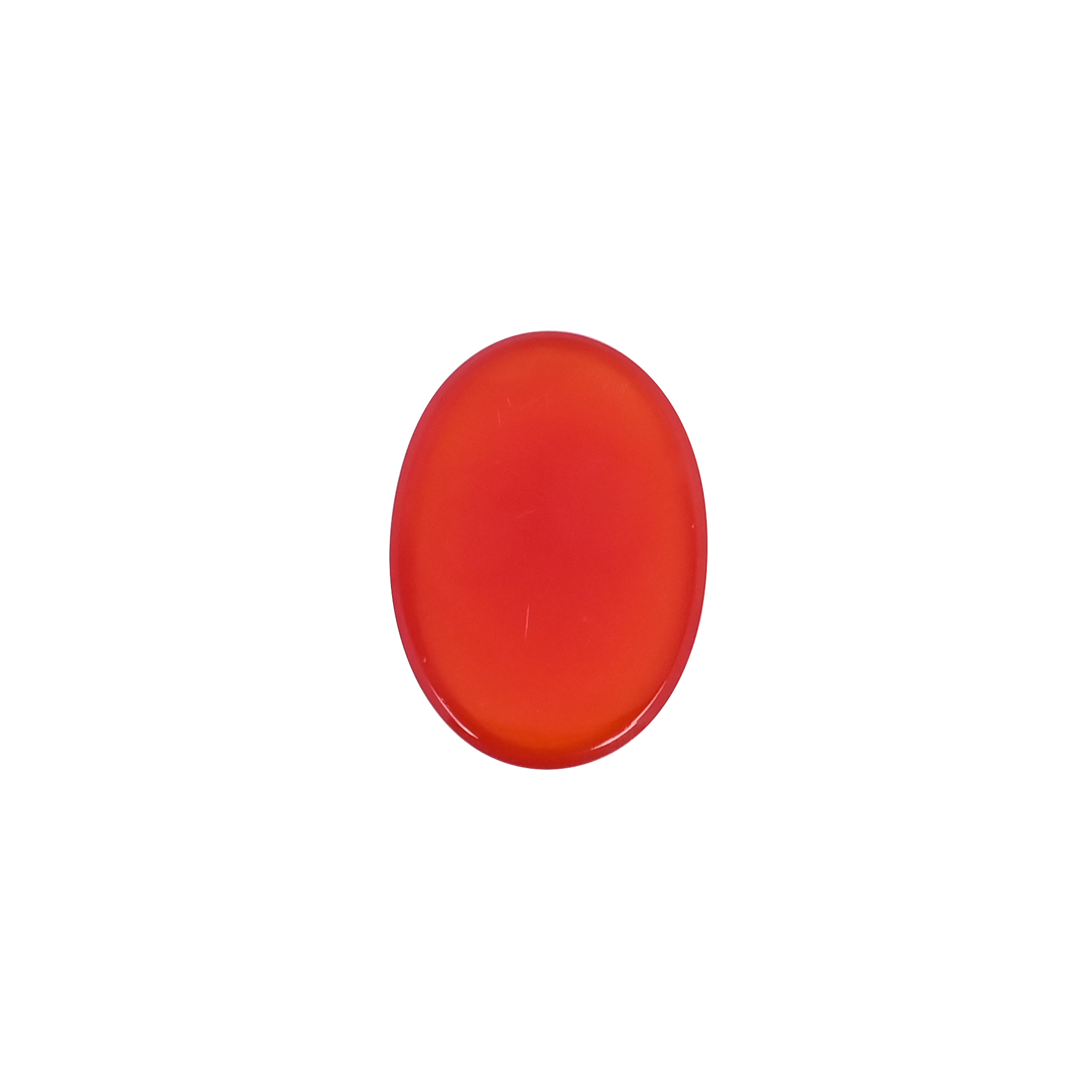 Natural Red Onyx 160  Carat  23x17mm Oval Shape Loose Gemstone