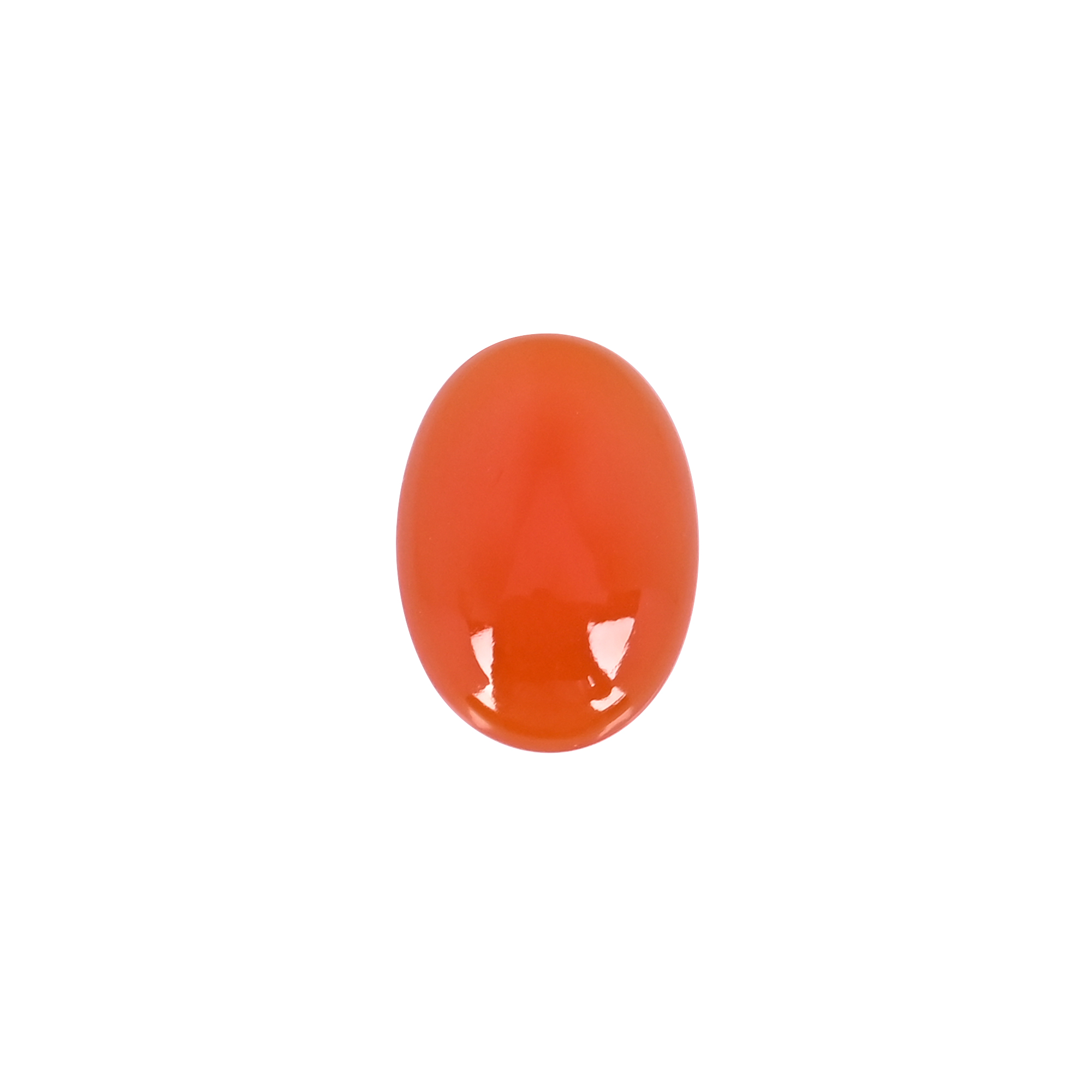 Natural Red Onyx 130 Carat  22x16mm Oval Shape Loose Gemstone