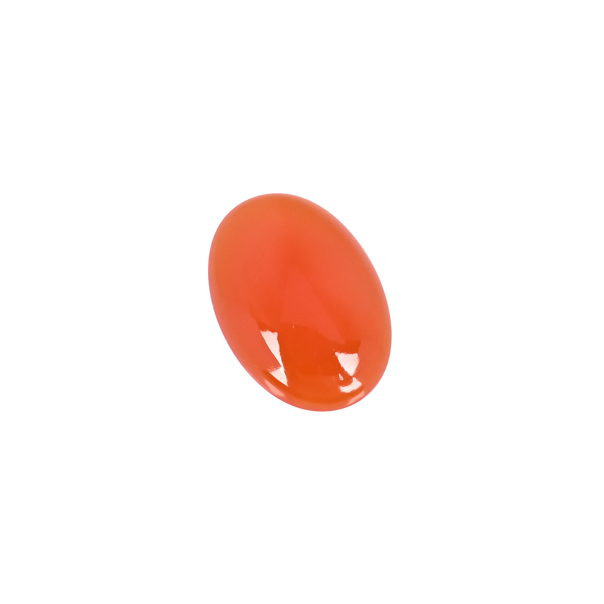 Natural Red Onyx 130 Carat  22x16mm Oval Shape Loose Gemstone