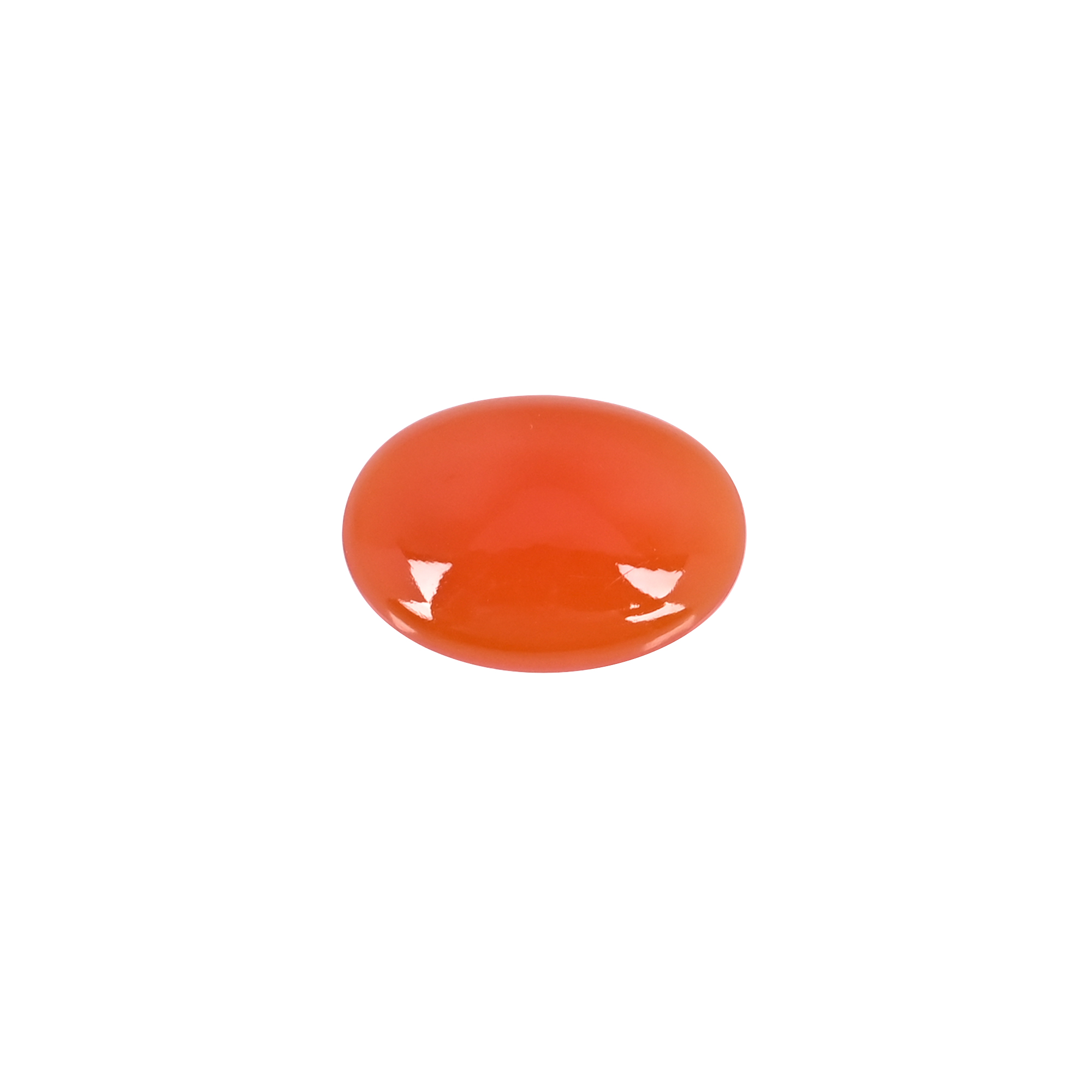 Natural Red Onyx 130 Carat  22x16mm Oval Shape Loose Gemstone
