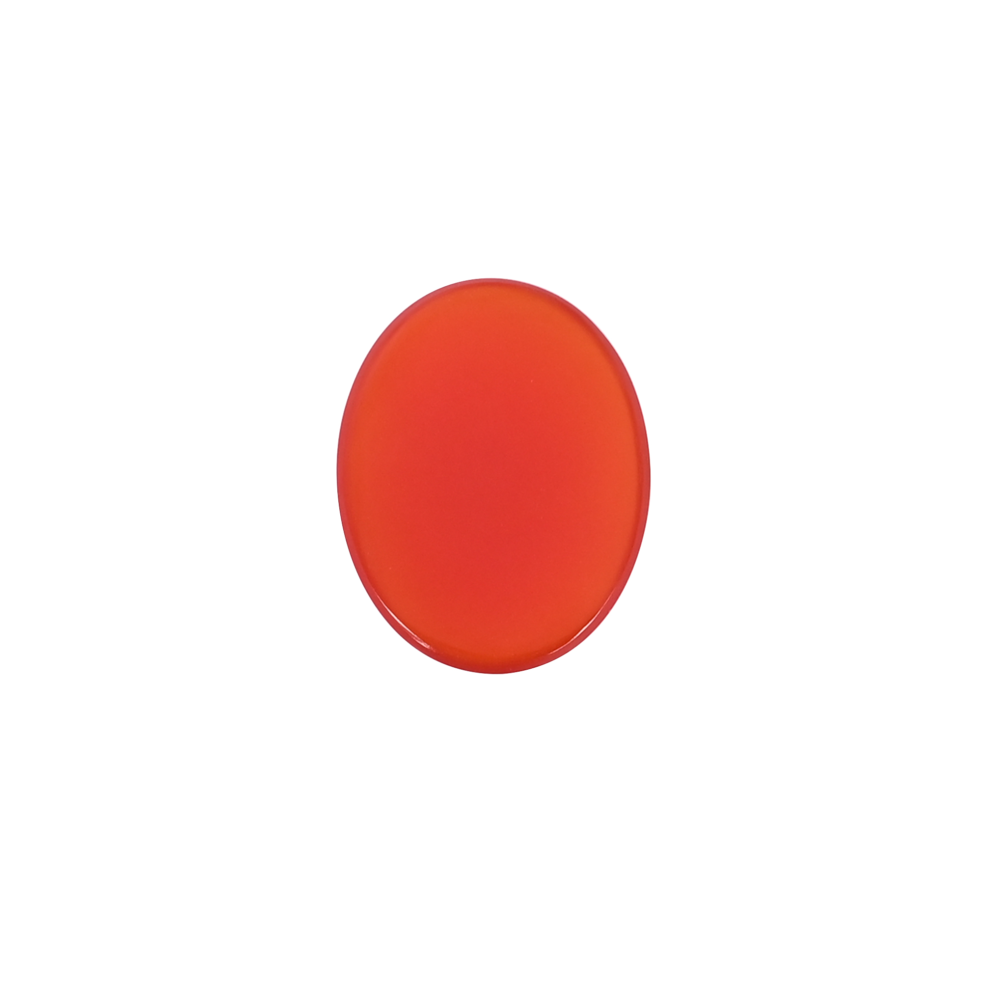 Natural Red Onyx 126 Carat 23x18mm Oval Shape Loose Gemstone