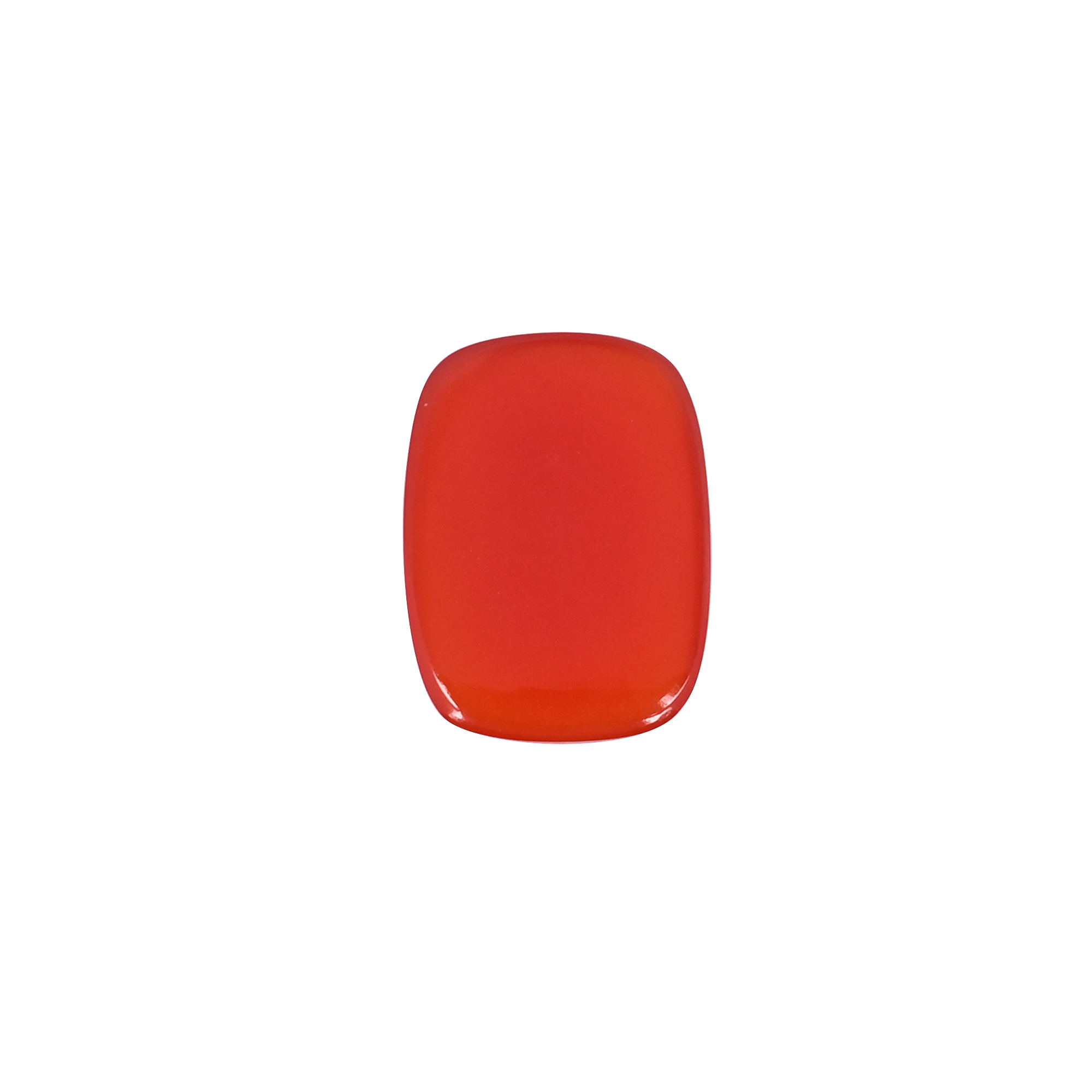 Natural Red Onyx 191 Carat  24x17mm Rectangle Cushion Shape Loose Gemstone
