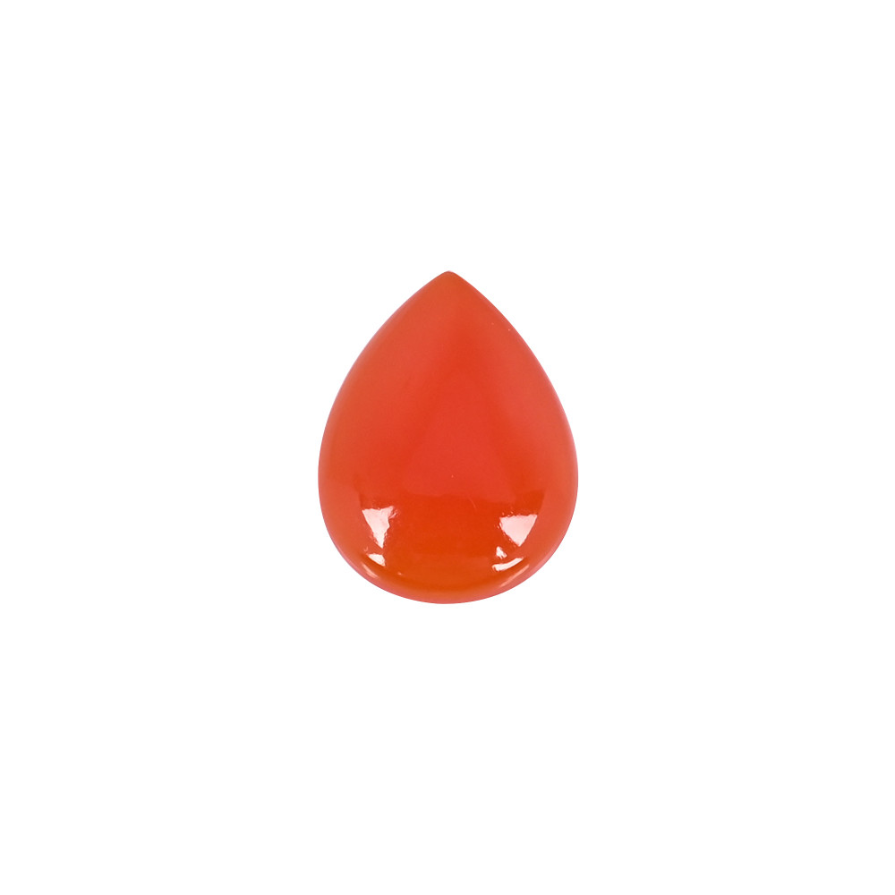 Image of Natural Red Onyx 10 Carat  21x16mm Pear Shape Loose Gemstone