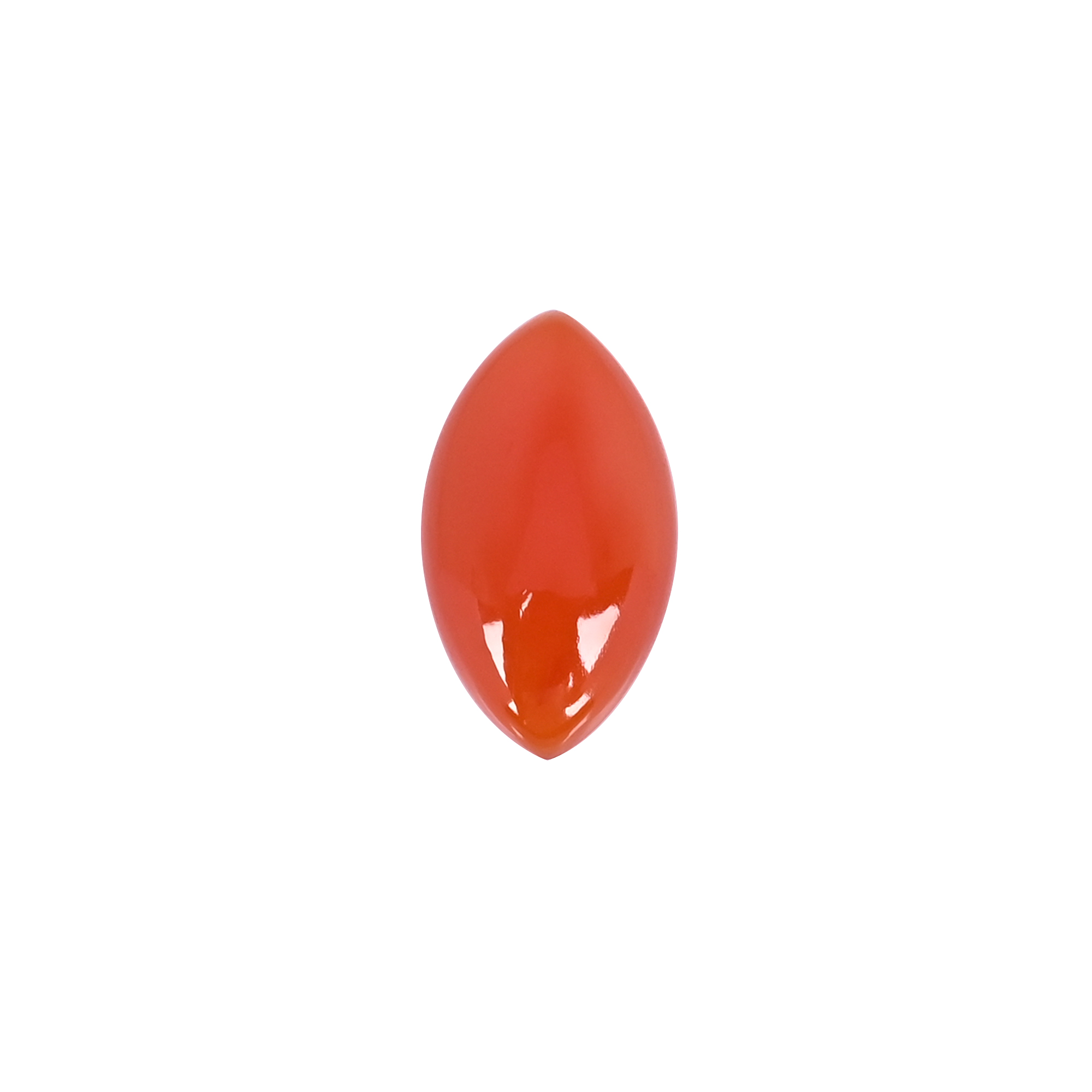 Natural Red Onyx 111 Carat  23x13mm Marquise Shape Loose Gemstone