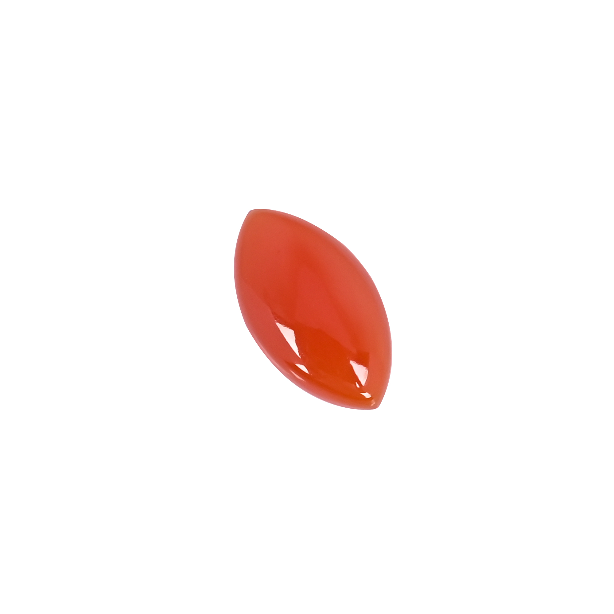 Natural Red Onyx 111 Carat  23x13mm Marquise Shape Loose Gemstone