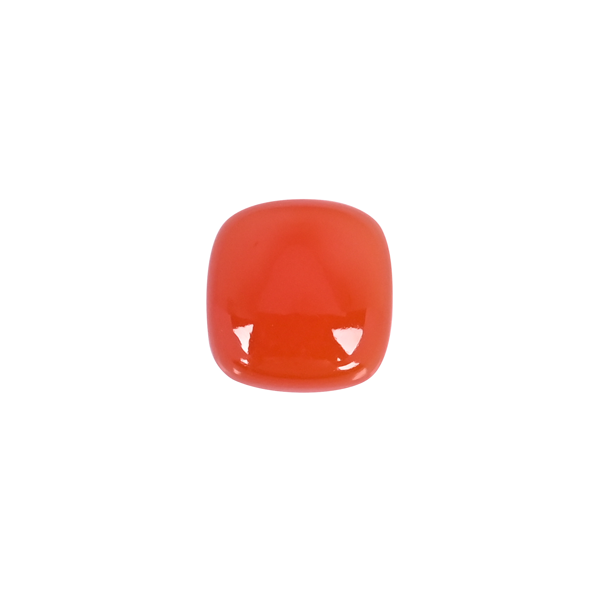 Natural Red Onyx 116 Carat  16x15mm Cushion Shape Loose Gemstone