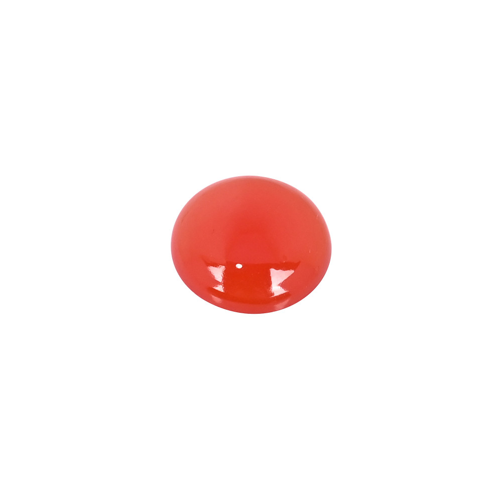 Image of Natural Red Onyx 9.1 Carat  16x16mm Round Shape Loose Gemstone
