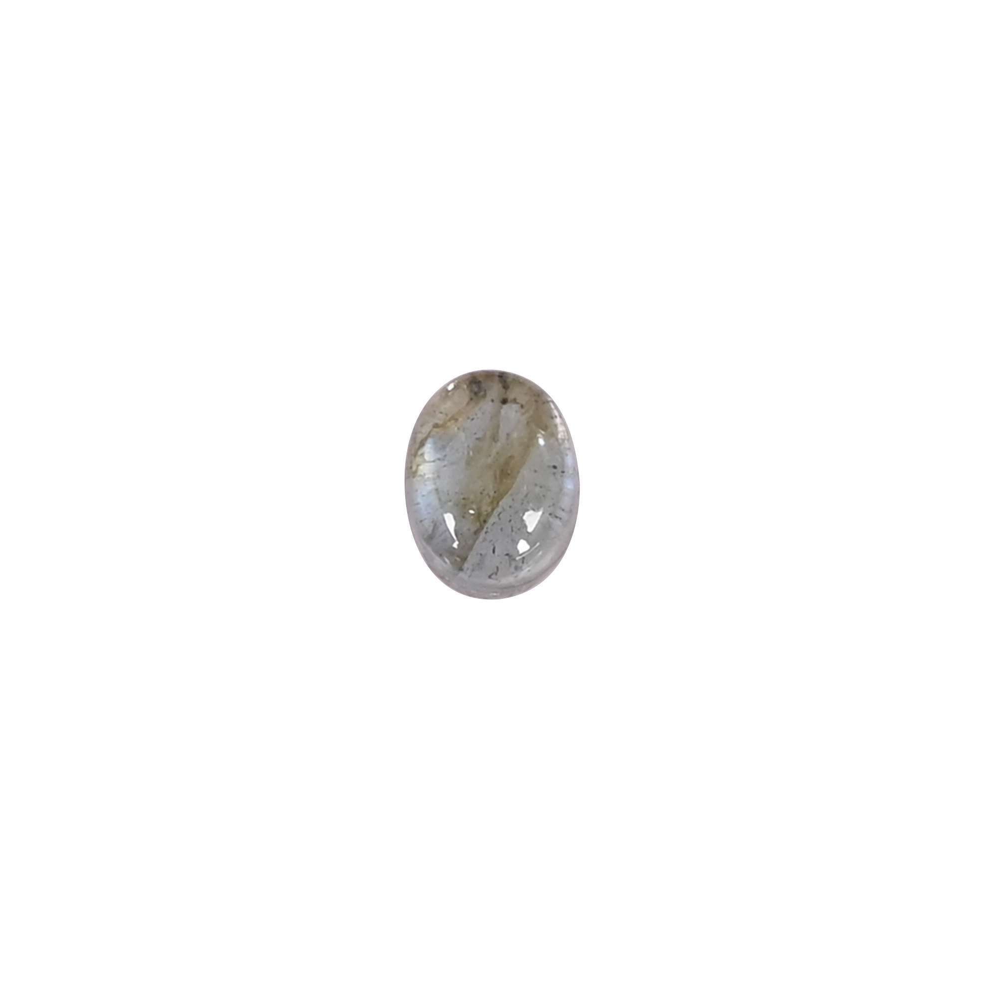 Natural Labradorite and Green Amethyst 71 Carat 5 Pcs Weight 8x6mm Oval Shape Loose Gemstone