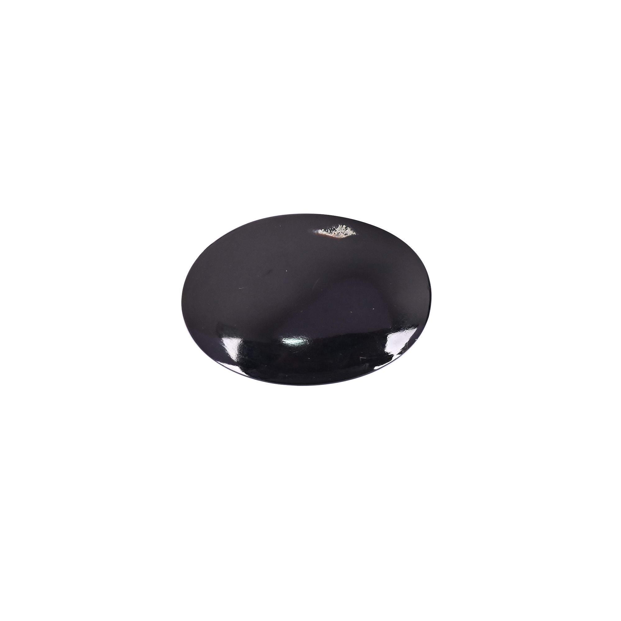 Natural Black Onyx 1070 Carat 58x41mm Oval Shape Loose Gemstone