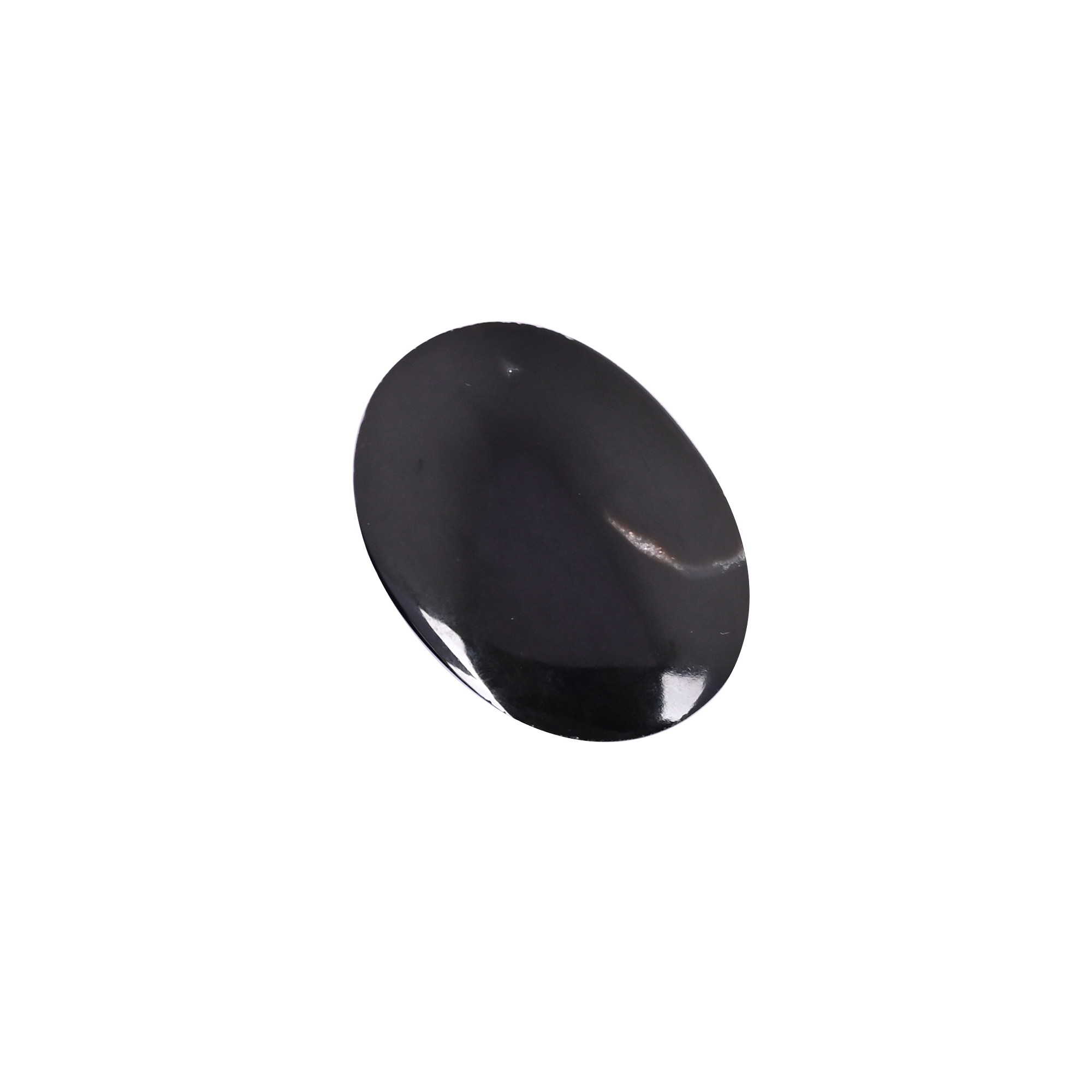 Natural Black Onyx 940 Carat 54x39mm Oval Shape Loose Gemstone