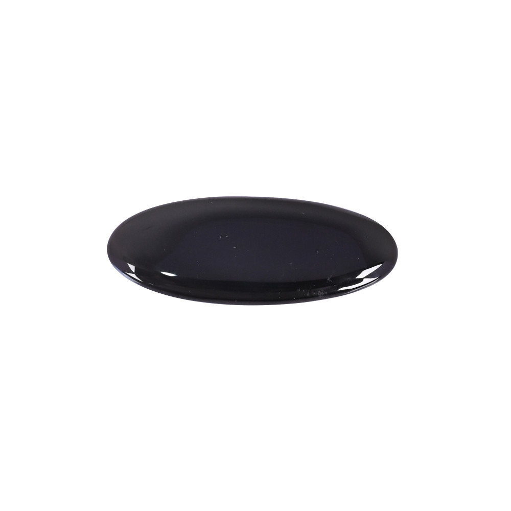 Image of Natural Black Onyx 64.5 Carat 62x24mm Oval Shape Loose Gemstone