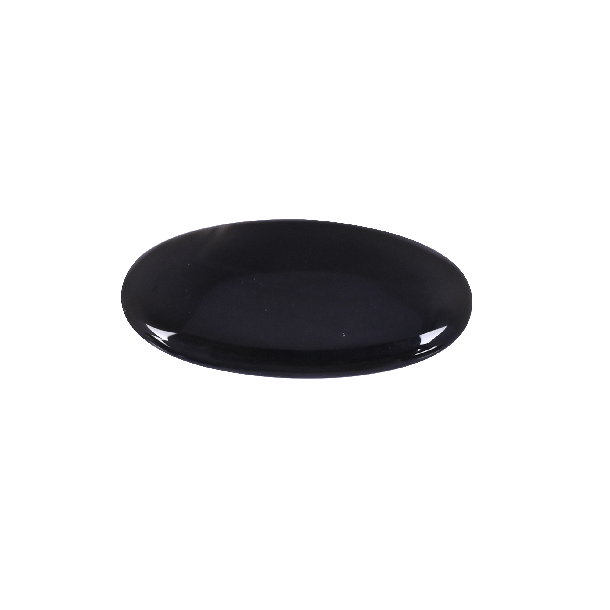 Natural Black Onyx 525 Carat 52x25mm Oval Shape Loose Gemstone