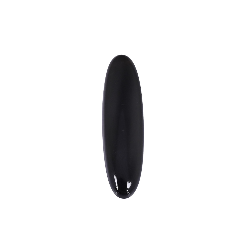 Image of Natural Black Onyx 26.5 Carat 45x12mm Oval Shape Loose Gemstone