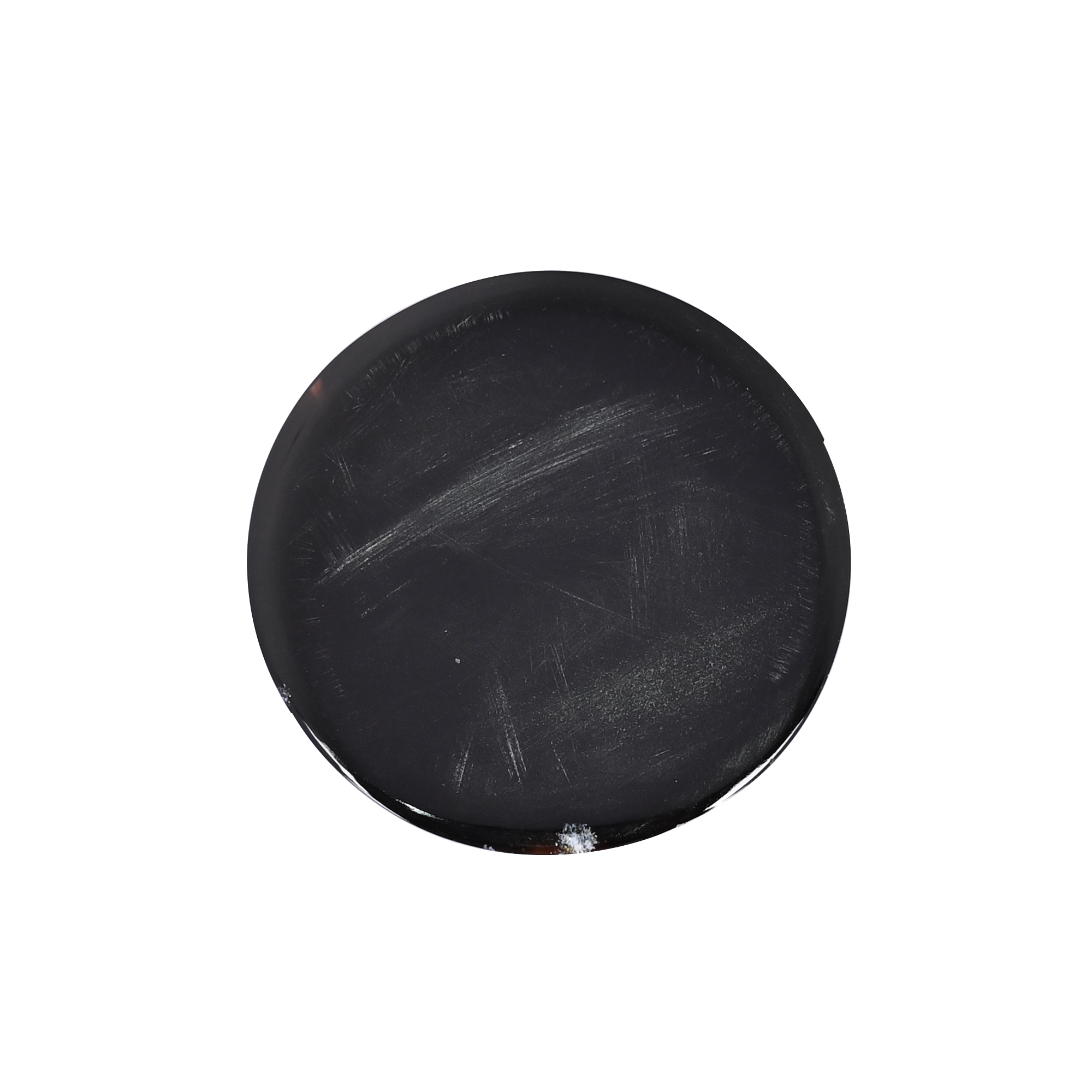 Natural Black Onyx 695 Carat 55x55mm Round Shape Loose Gemstone