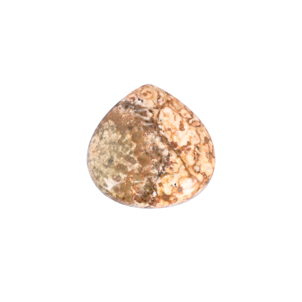 Image of Frog Skin Jasper 35.9 Carat 29x29mm Heart Shape Loose Gemstone