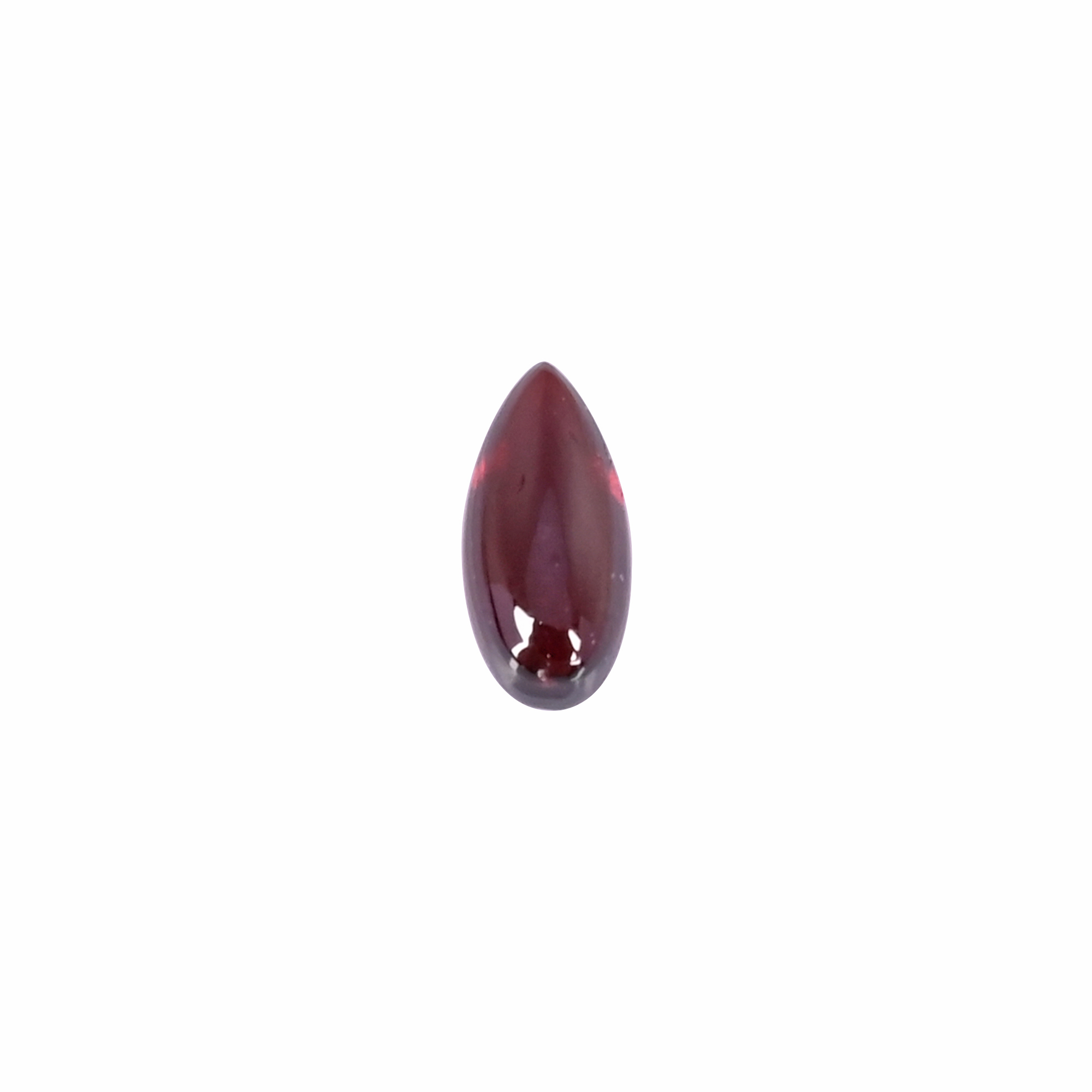Natural Hyderabadi Garnet 39 Carat 13x6mm Pear Shape Loose Gemstone