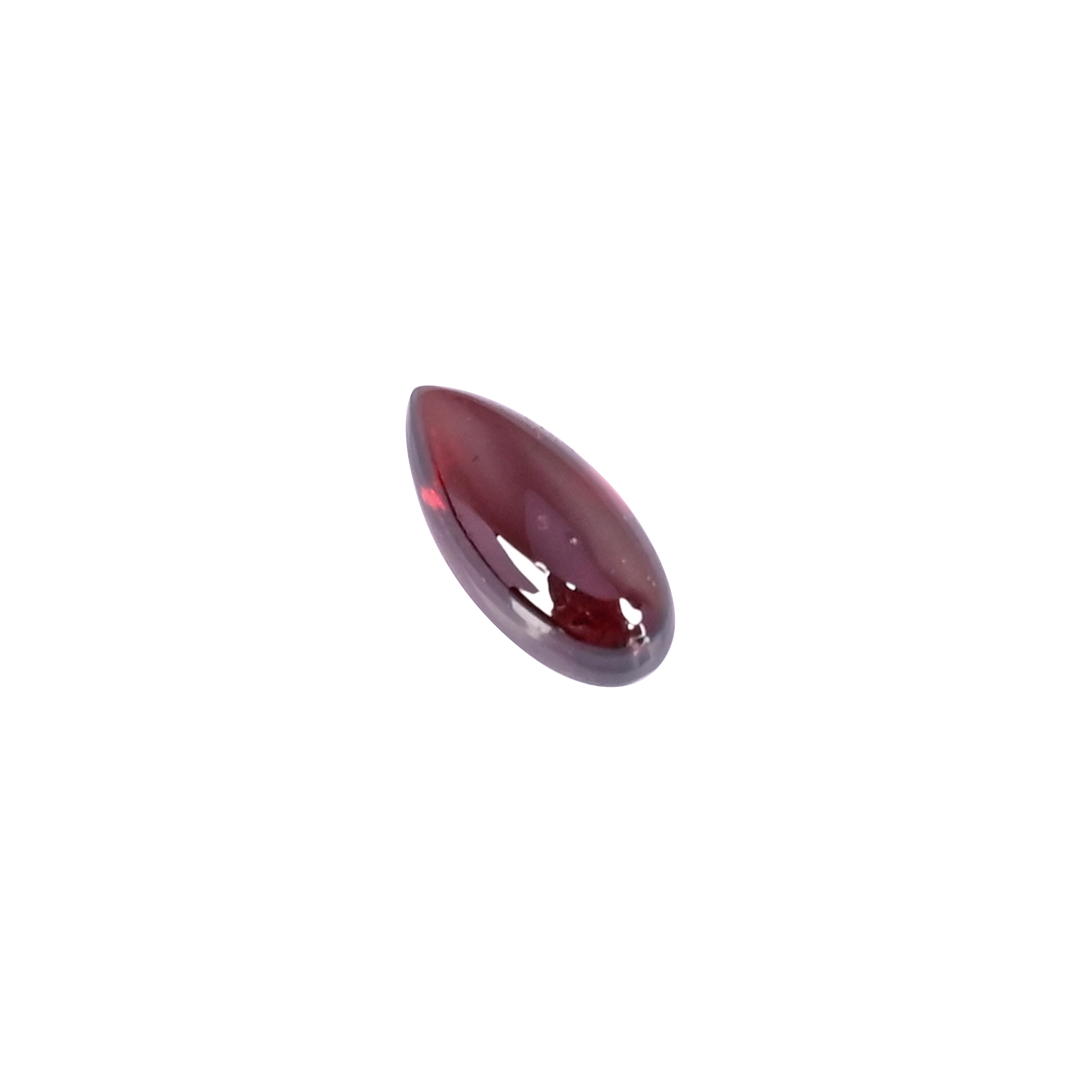 Natural Hyderabadi Garnet 39 Carat 13x6mm Pear Shape Loose Gemstone