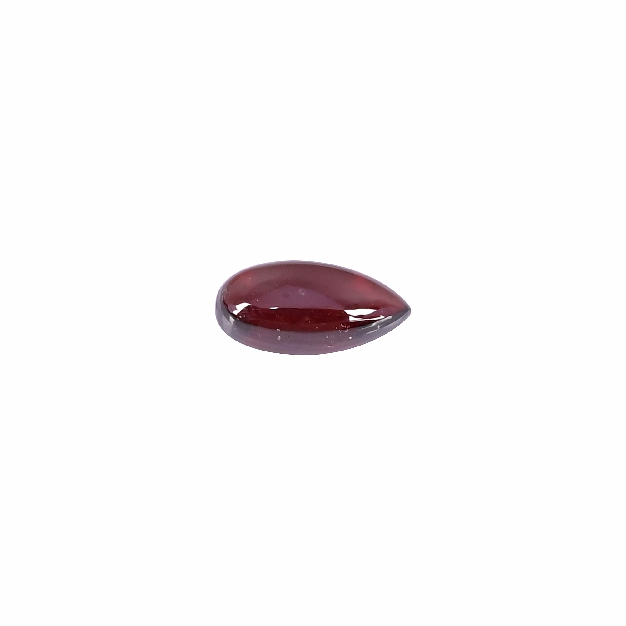 Natural Hyderabadi Garnet 39 Carat 13x6mm Pear Shape Loose Gemstone
