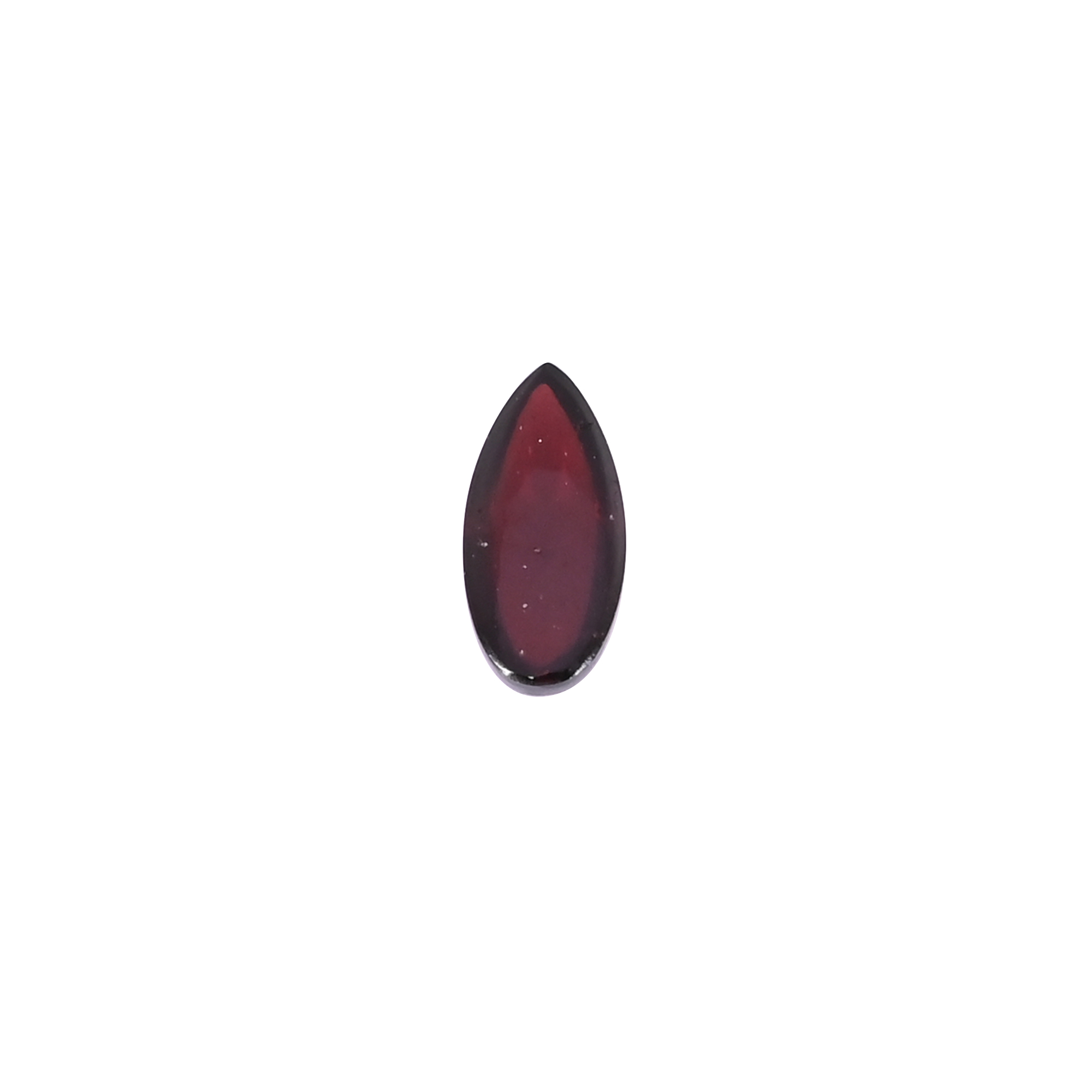 Natural Hyderabadi Garnet 39 Carat 13x6mm Pear Shape Loose Gemstone