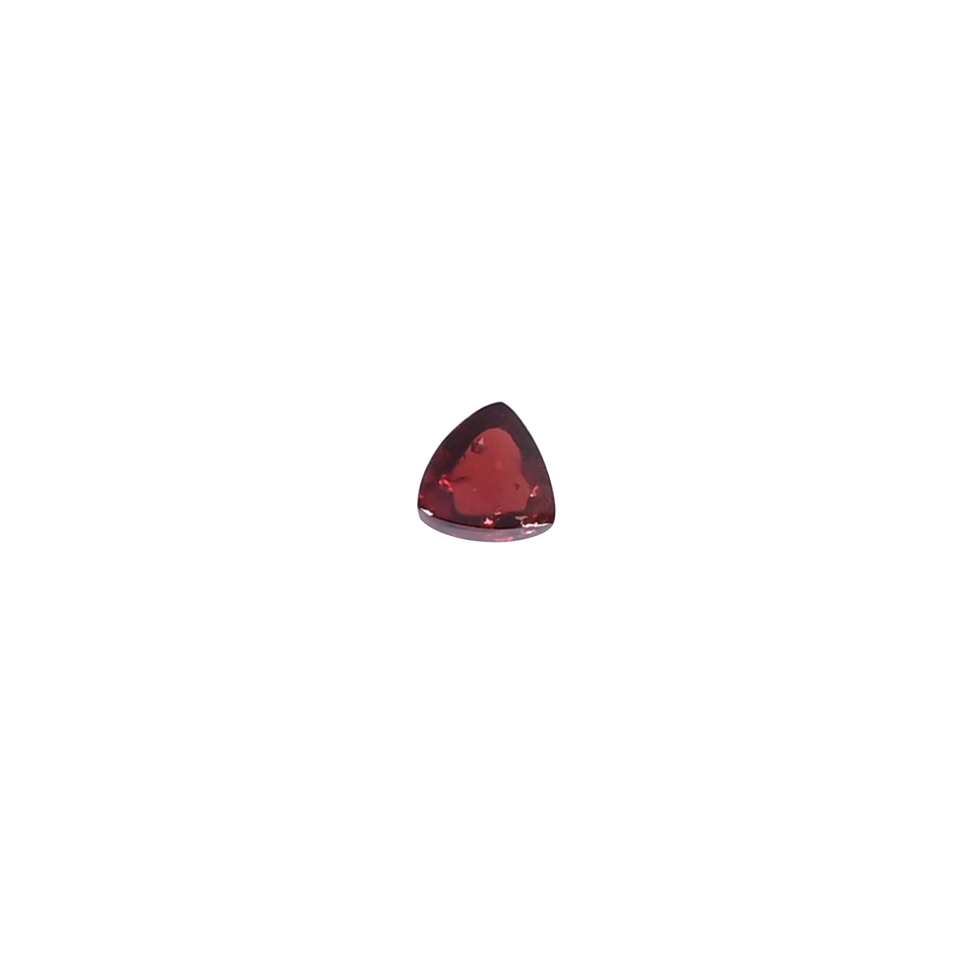 Natural Hyderabadi Garnet 05 Carat 4x4mm Trillion Shape Loose Gemstone
