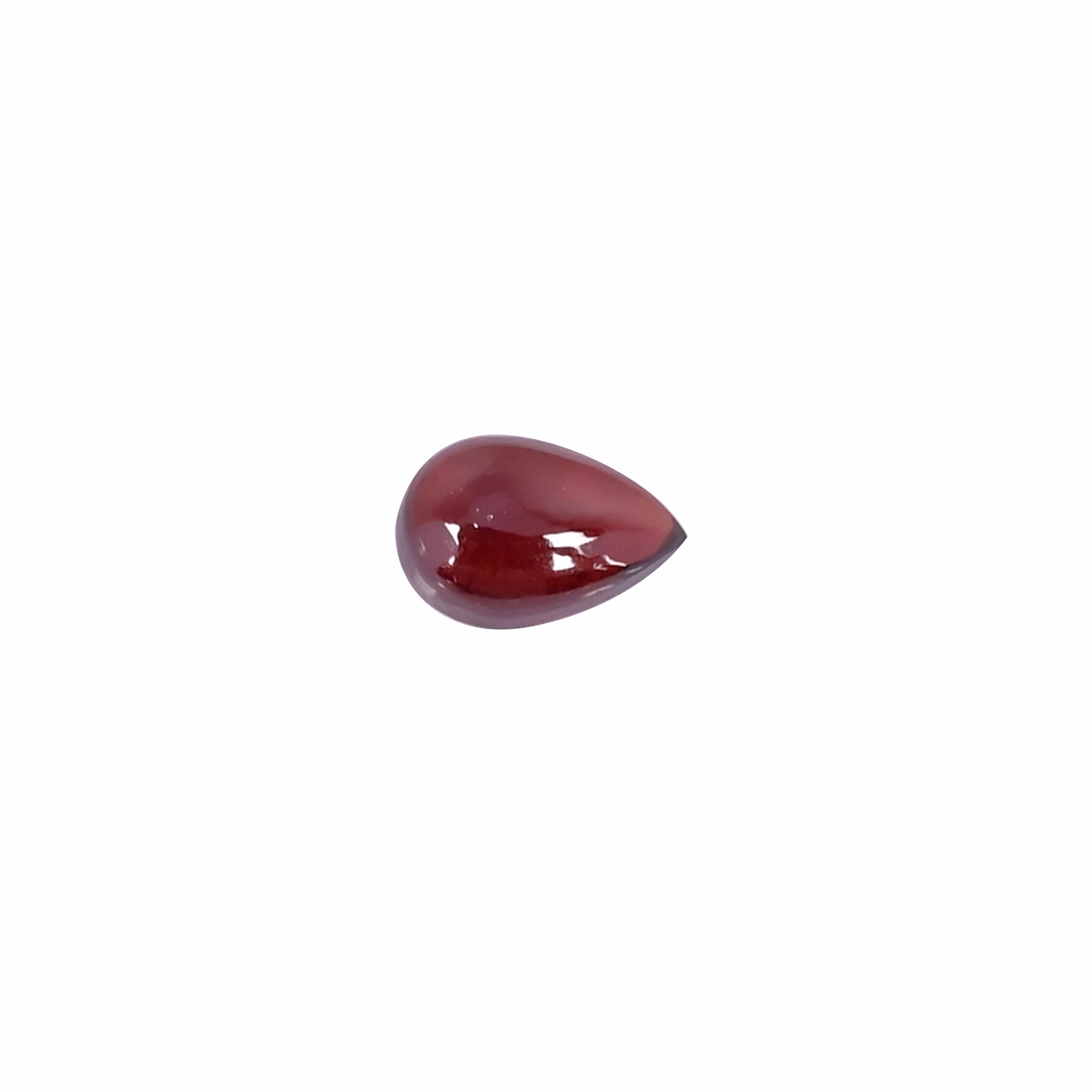 Natural Hyderabadi Garnet 16  Carat 8x5mm Pear Shape Loose Gemstone