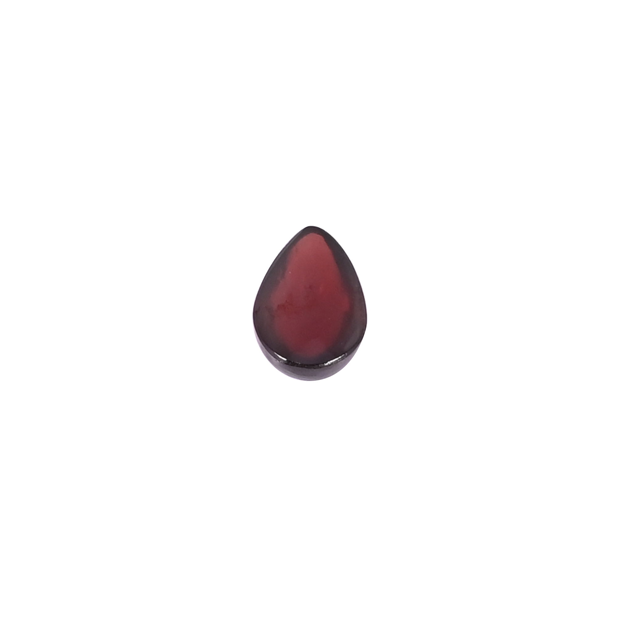 Natural Hyderabadi Garnet 16  Carat 8x5mm Pear Shape Loose Gemstone