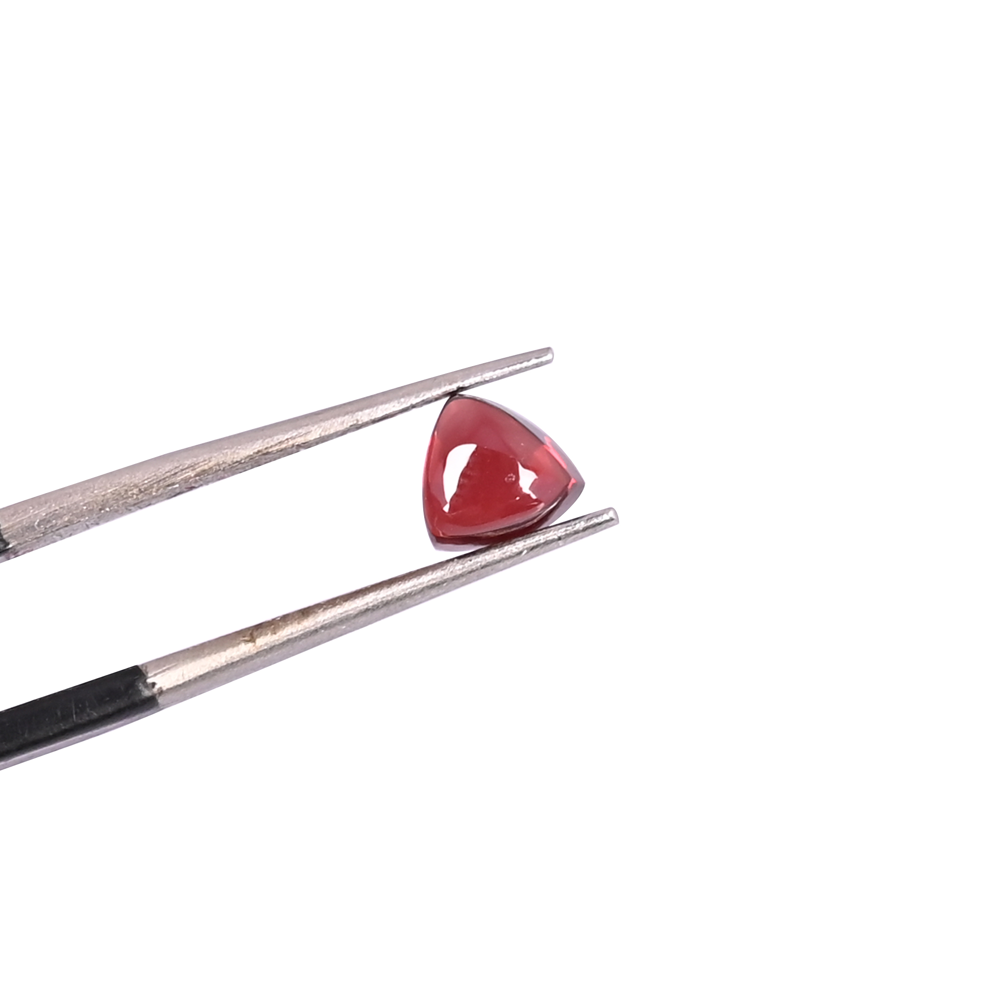 Natural Hyderabadi Garnet 10 Carat 5x5mm Trillion Shape Loose Gemstone