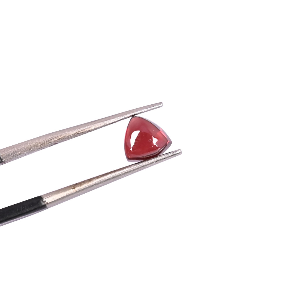 Image of Natural Hyderabadi Garnet 1.0 Carat 5x5mm Trillion Shape Loose Gemstone