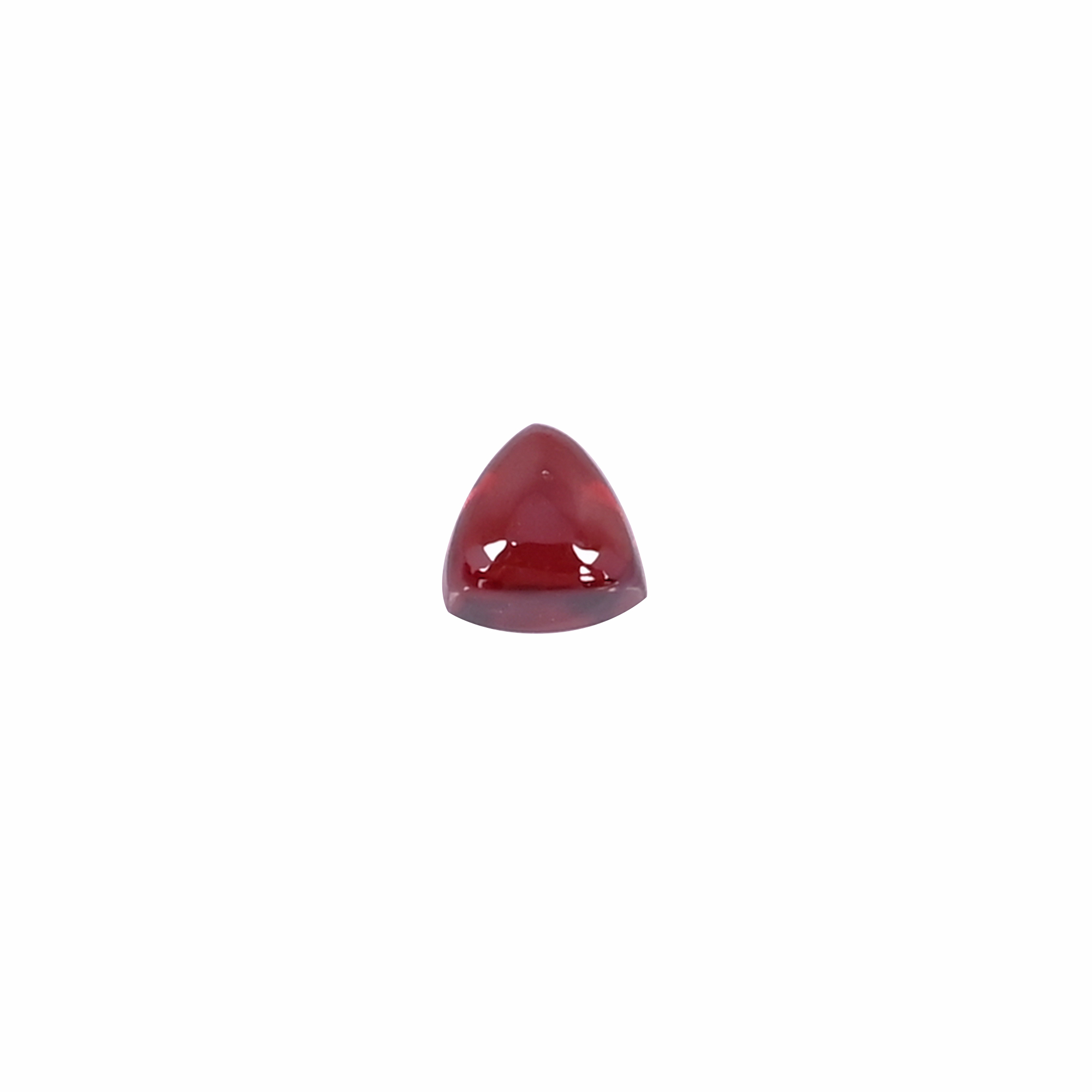Natural Hyderabadi Garnet 10 Carat 5x5mm Trillion Shape Loose Gemstone