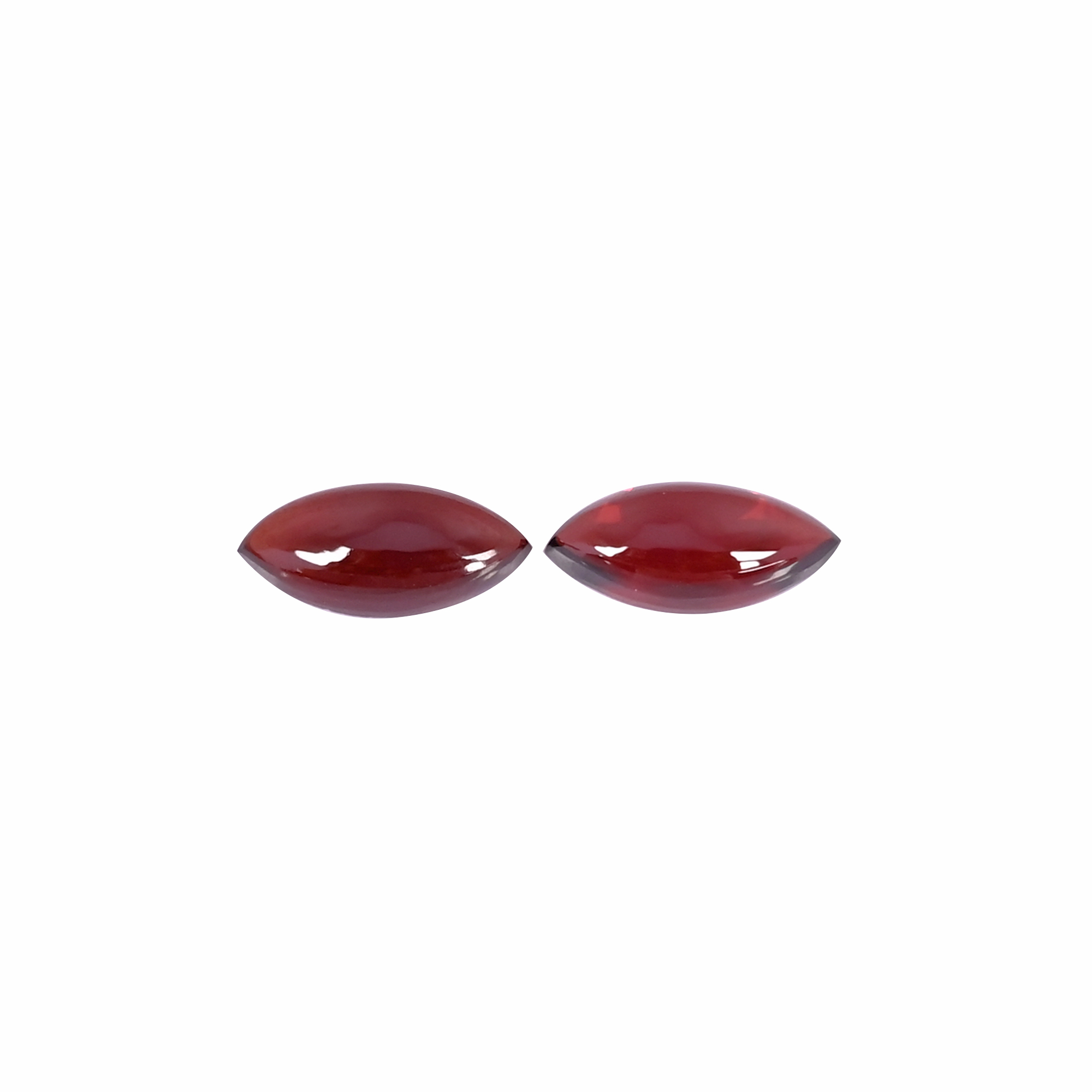 Natural Hyderabadi Garnet 62 Carat 2Pcs Weight 13x6mm Marquise  Shape Loose Gemstone