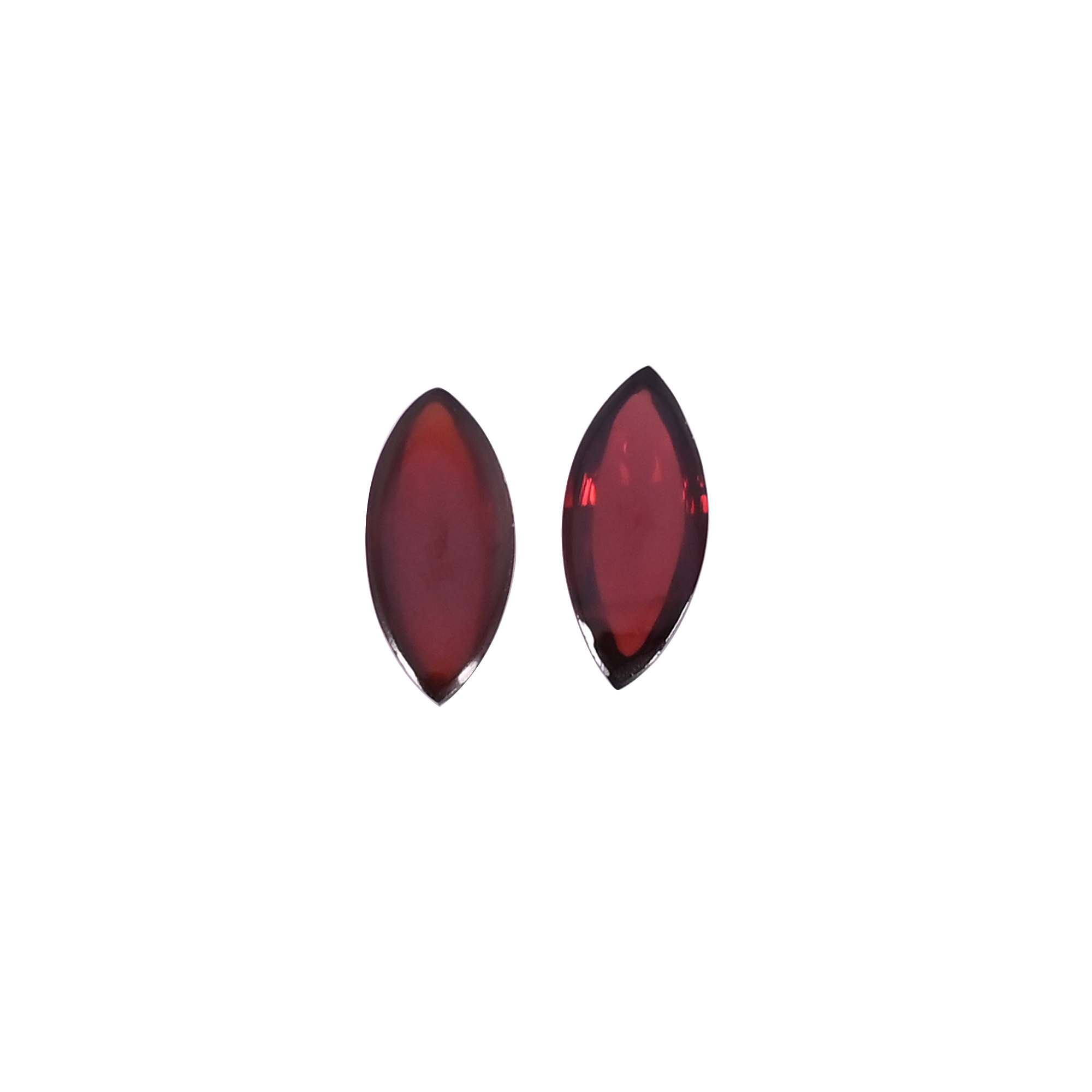 Natural Hyderabadi Garnet 62 Carat 2Pcs Weight 13x6mm Marquise  Shape Loose Gemstone