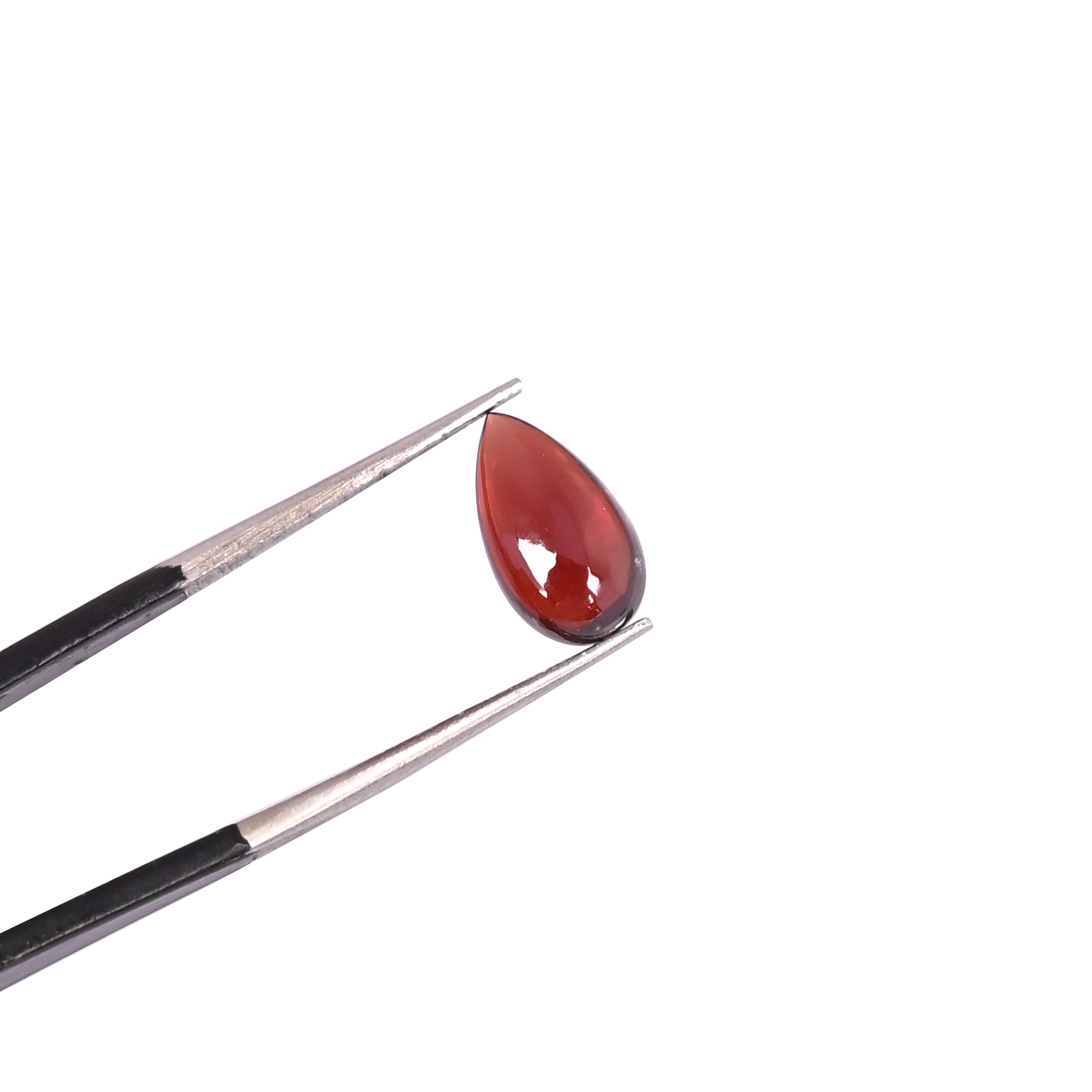 Natural Hyderabadi Garnet 48 Carat 2Pcs Weight 10x6mm Pear Shape Loose Gemstone