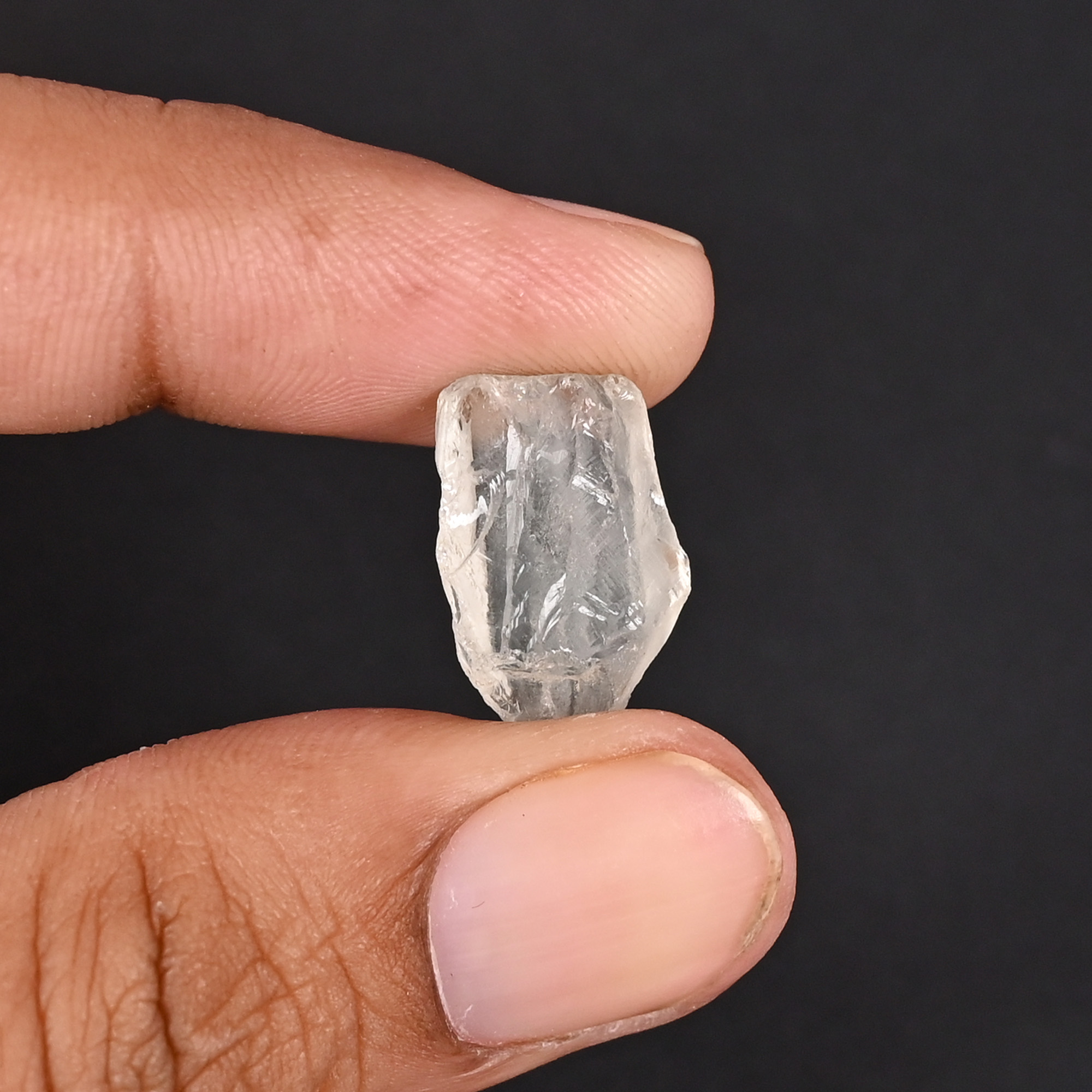 Natural Green Amethyst 75 Carat 17x11mm Row Shape Loose Gemstone