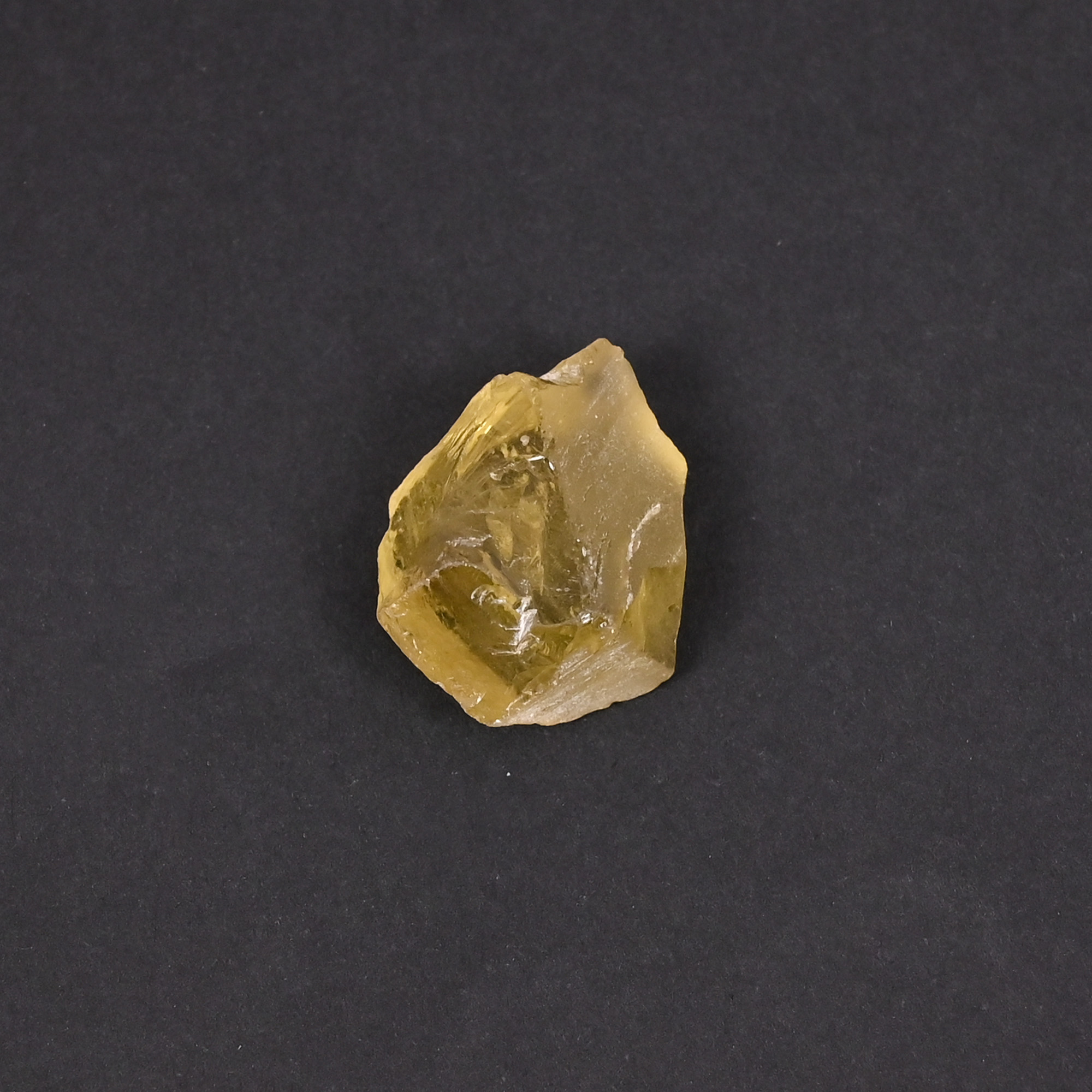 Natural Lemon Quartz 225 Carat 22x18mm Row Shape Loose Gemstone