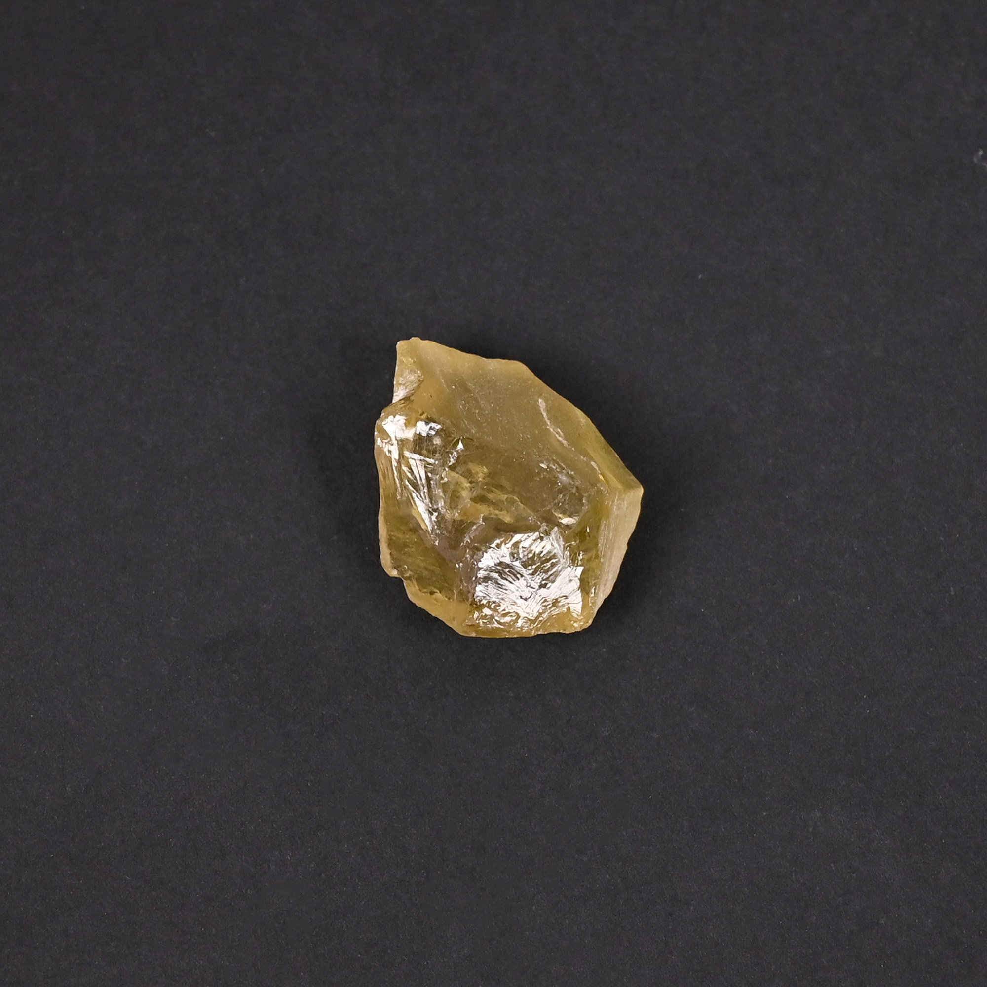 Natural Lemon Quartz 225 Carat 22x18mm Row Shape Loose Gemstone