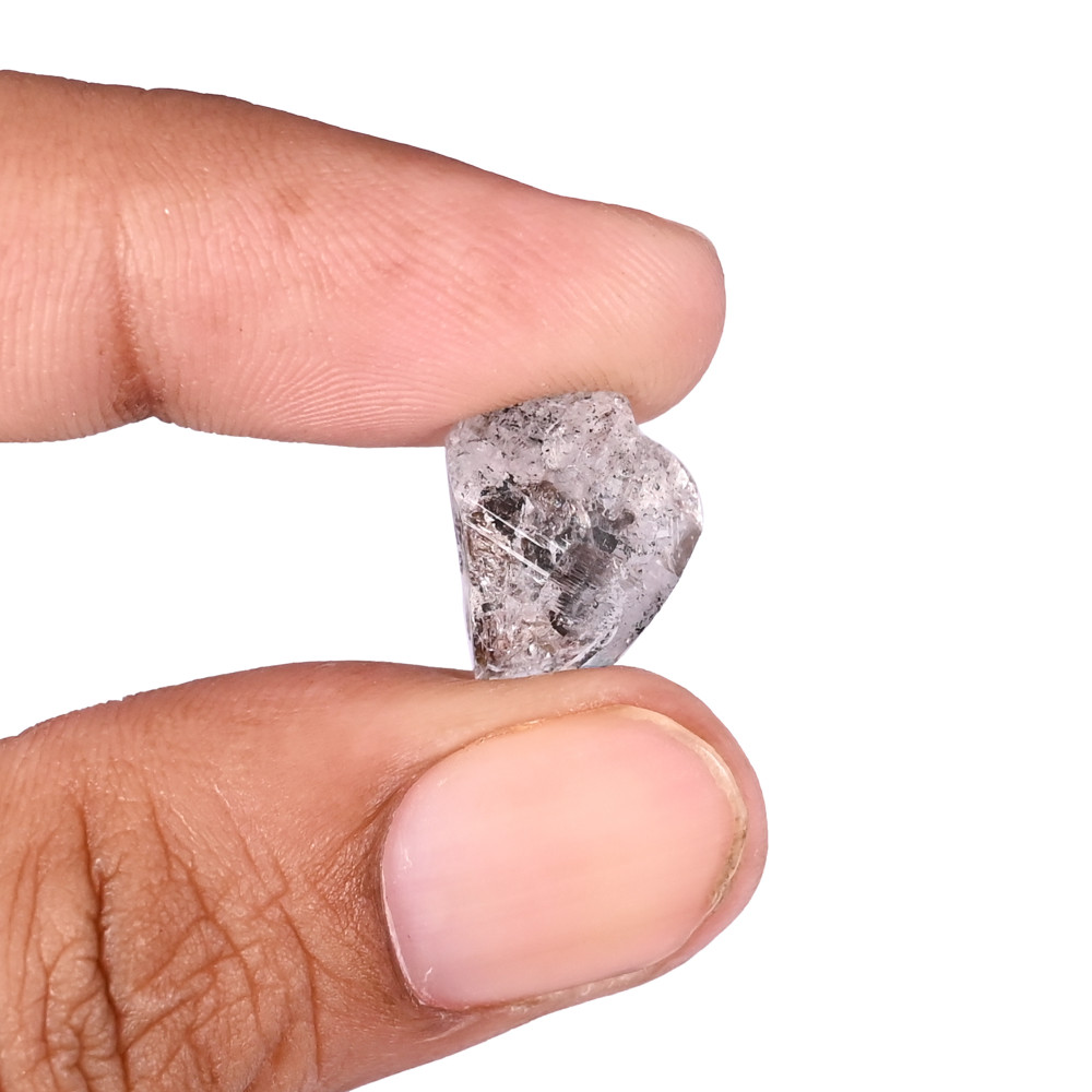 Image of Natural Harkimer Diamond 7.9 Carat 13x11mm Row Shape Loose Gemstone