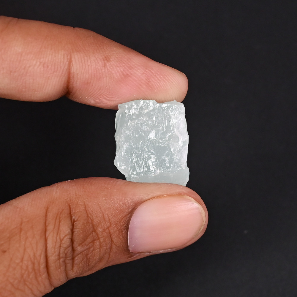 Image of Natural Aquamarine 24.0 Carat 21x16mm Row Shape Loose Gemstone