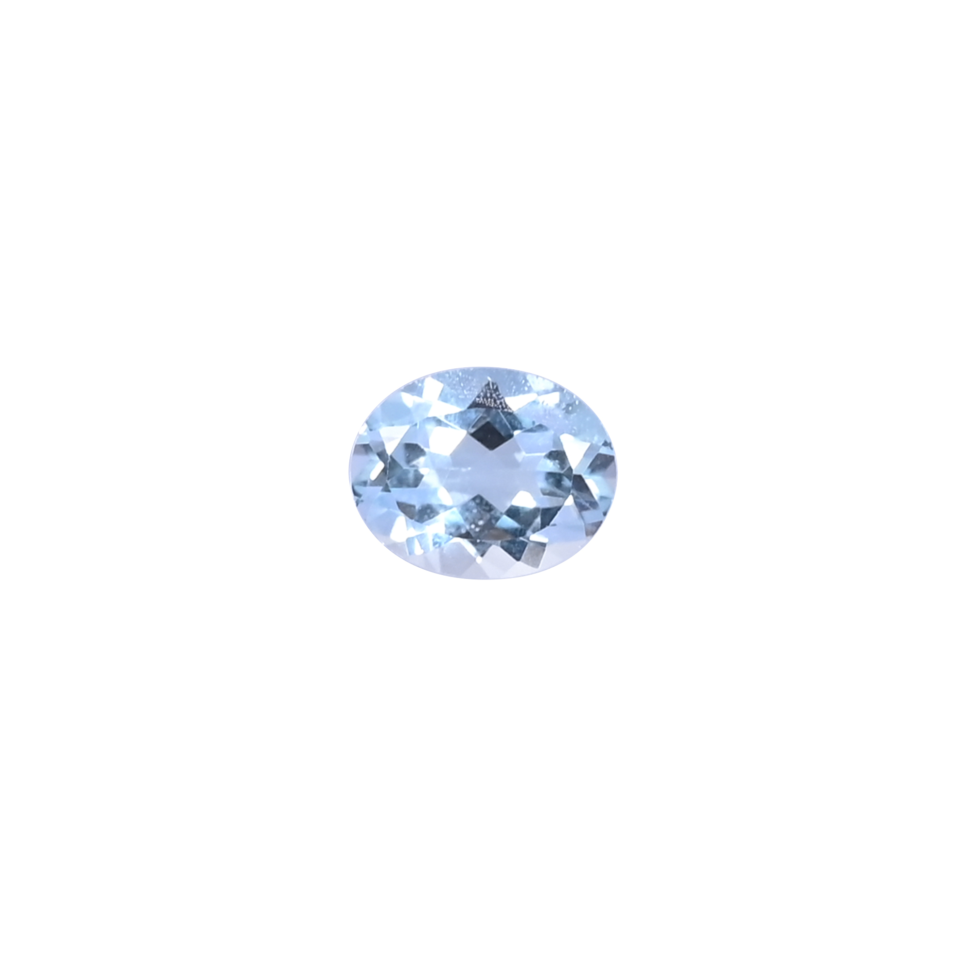 Natural Sky Blue Topaz 36 Carat  10x8mm Oval Shape Loose Gemstone