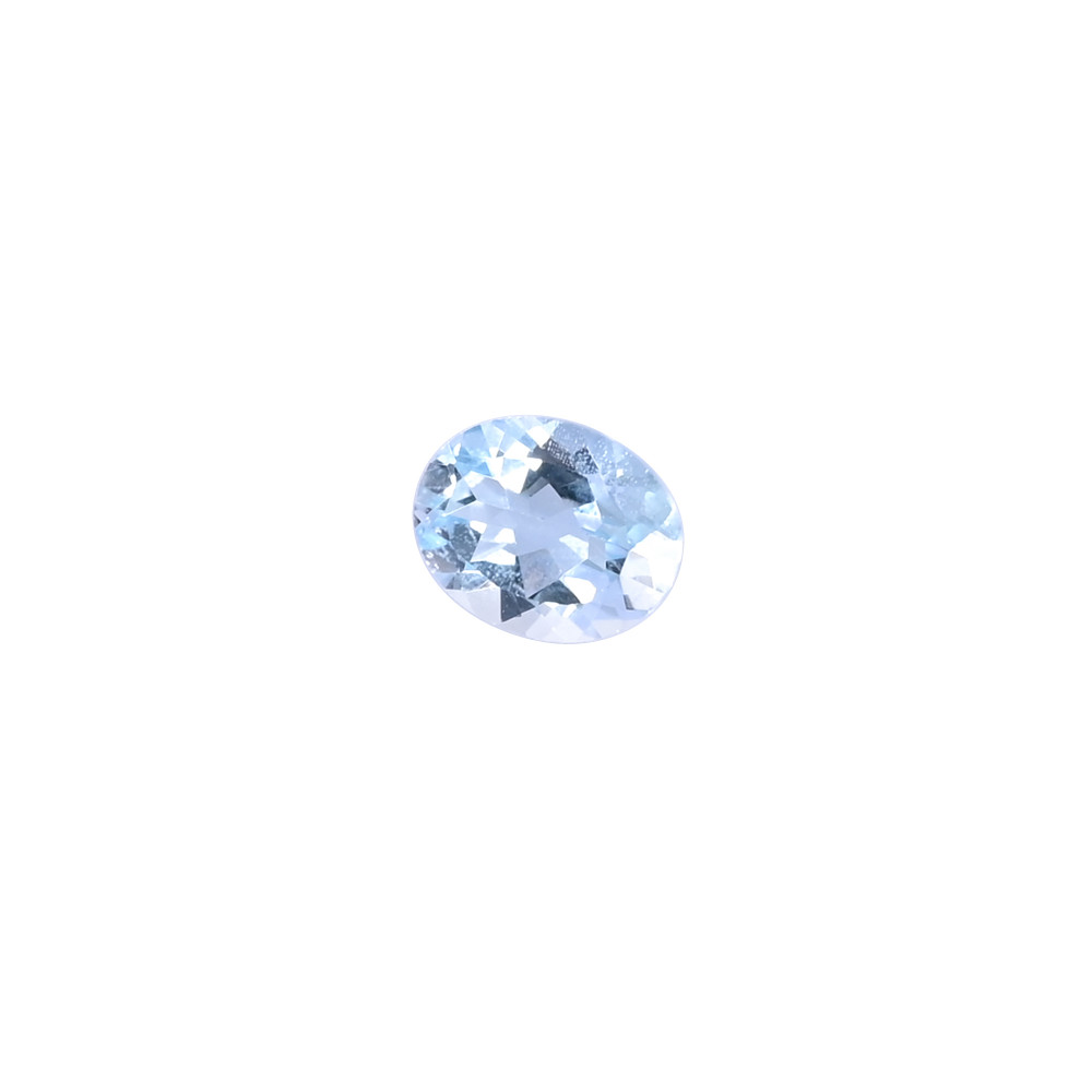 Image of Natural Sky Blue Topaz 3.6 Carat  10x8mm Oval Shape Loose Gemstone