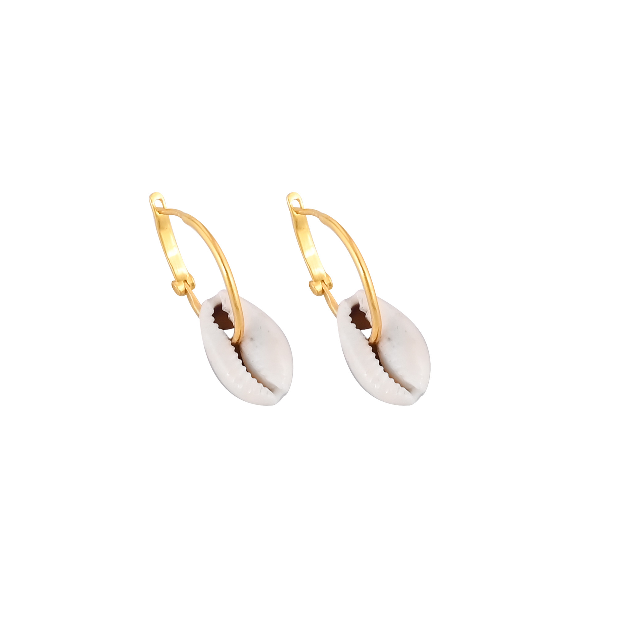 Handmade Yellow Gold-Plated  Seep Earring  Hoop Jewelry Stylish Trendy Earring Birthday Gifts