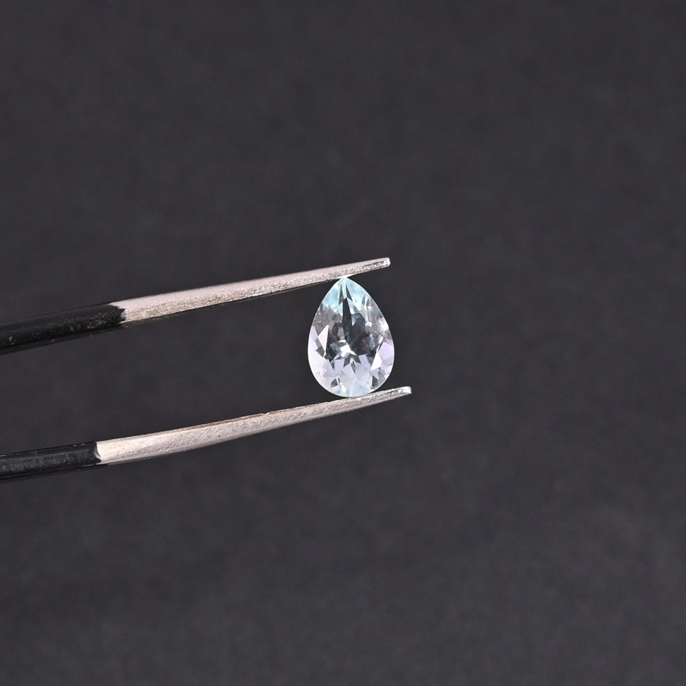 Image of Natural Sky Blue Topaz 0.62 Carat 7x5mm Pear Shape Loose Gemstone