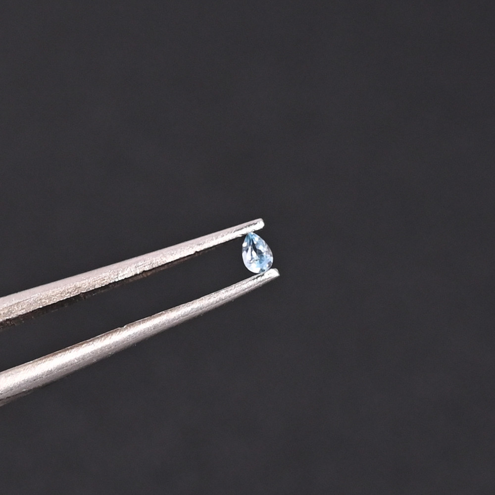 Image of Natural Topaz 0.02 Carat 2x1mm Pear Shape Loose Gemstone