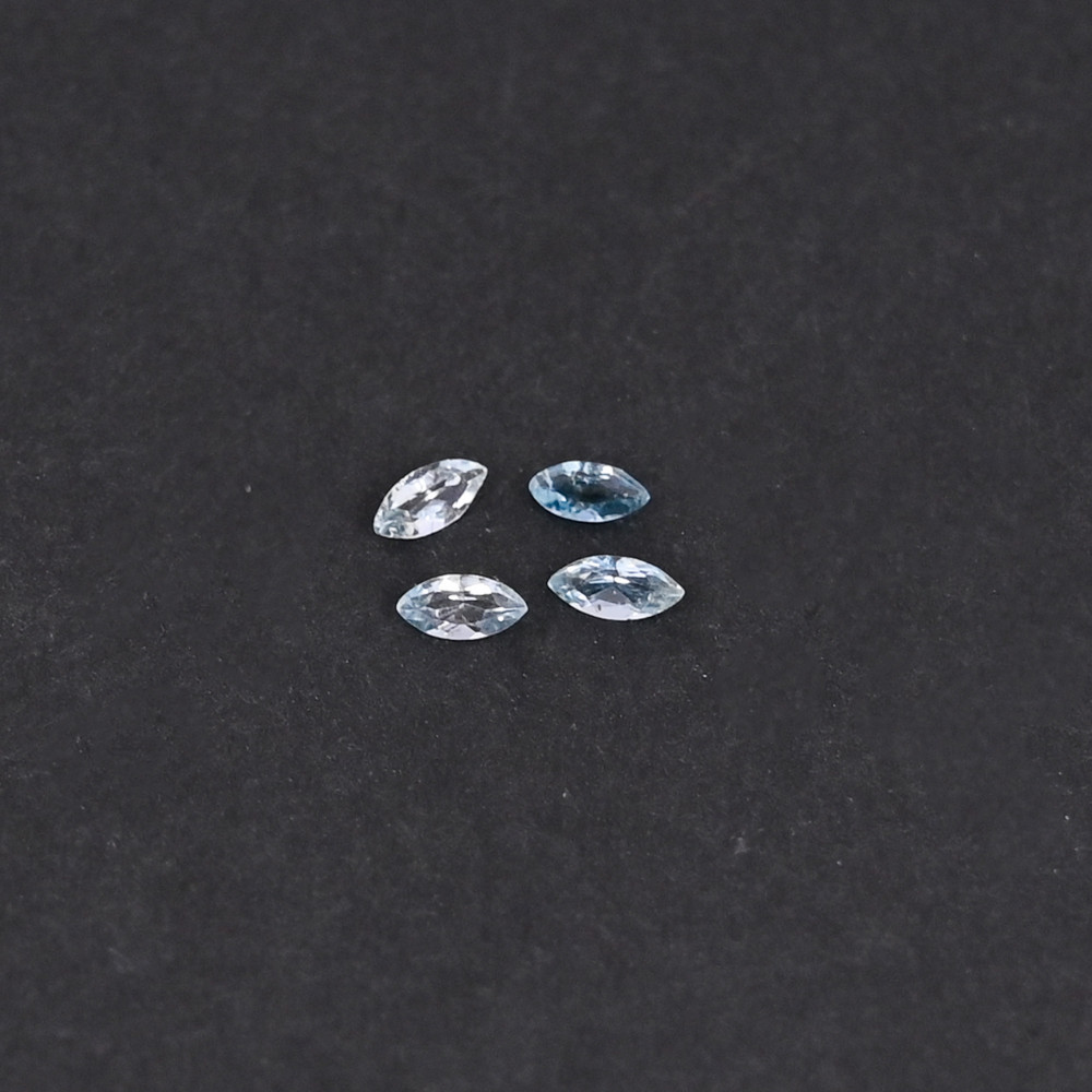 Image of Natural Topaz 0.17 Carat ( 4 Pieces Weight) 3x2mm Marquise Shape Loose Gemstone