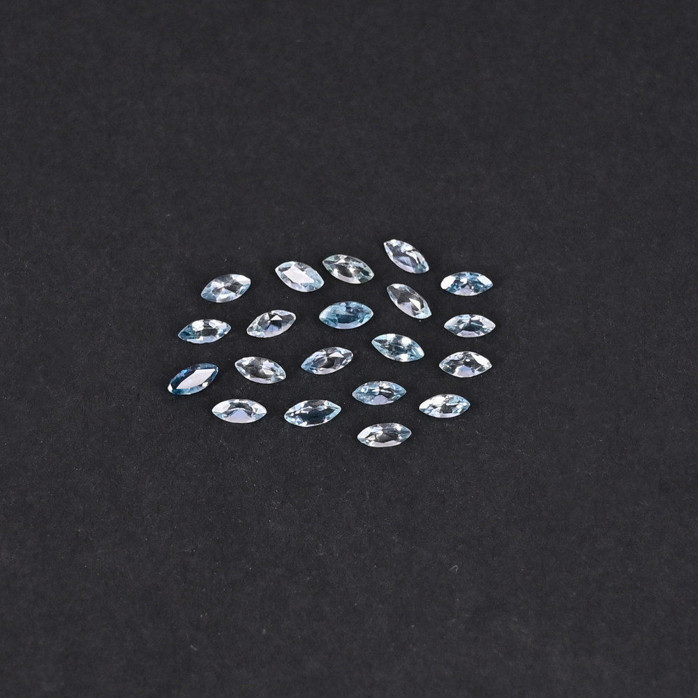 Image of Natural Topaz 0.43 Carat ( 5 Pieces Weight ) 4x2mm Marquise Shape Loose Gemstone