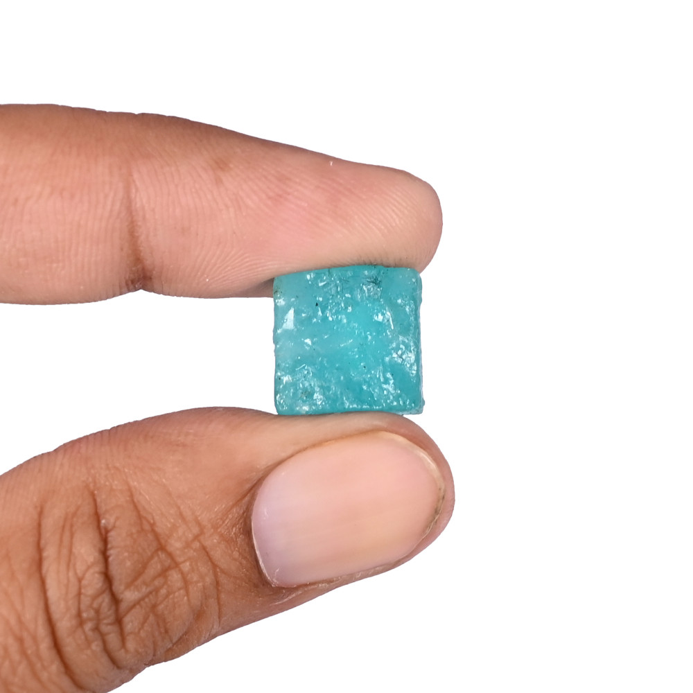 Image of Natural Amazonite 9.1 Carat 12x12mm Fancy Shape Loose Gemstone